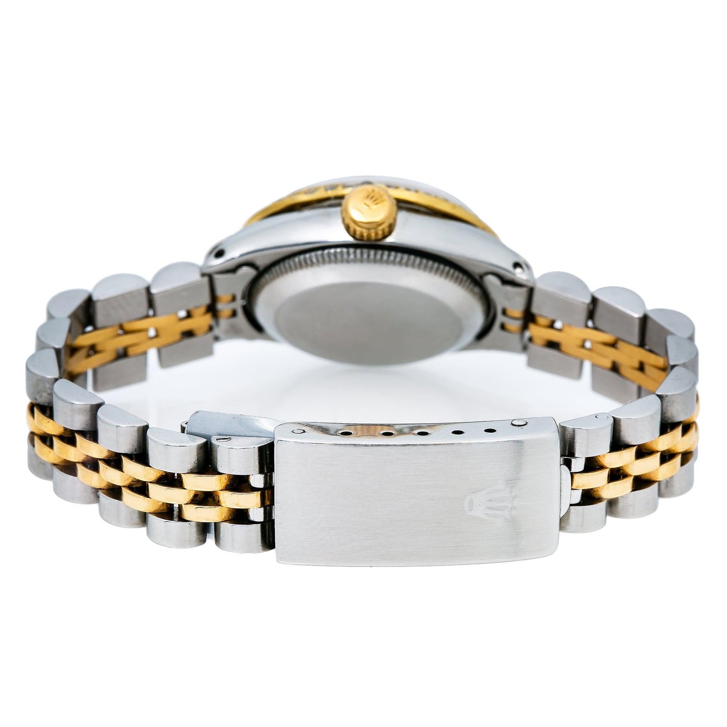 Rolex Oyster Perpetual Lady-Datejust 26MM White Diamond Dial With Two Tone Jubilee Bracelet