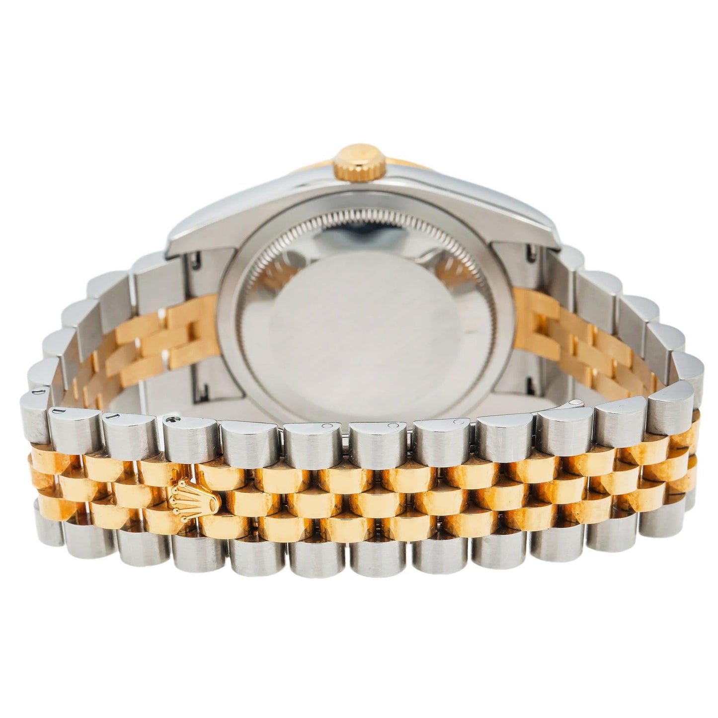 Rolex Datejust 116243 36MM Flower Diamond Dial With Yellow Gold Diamond Bezel