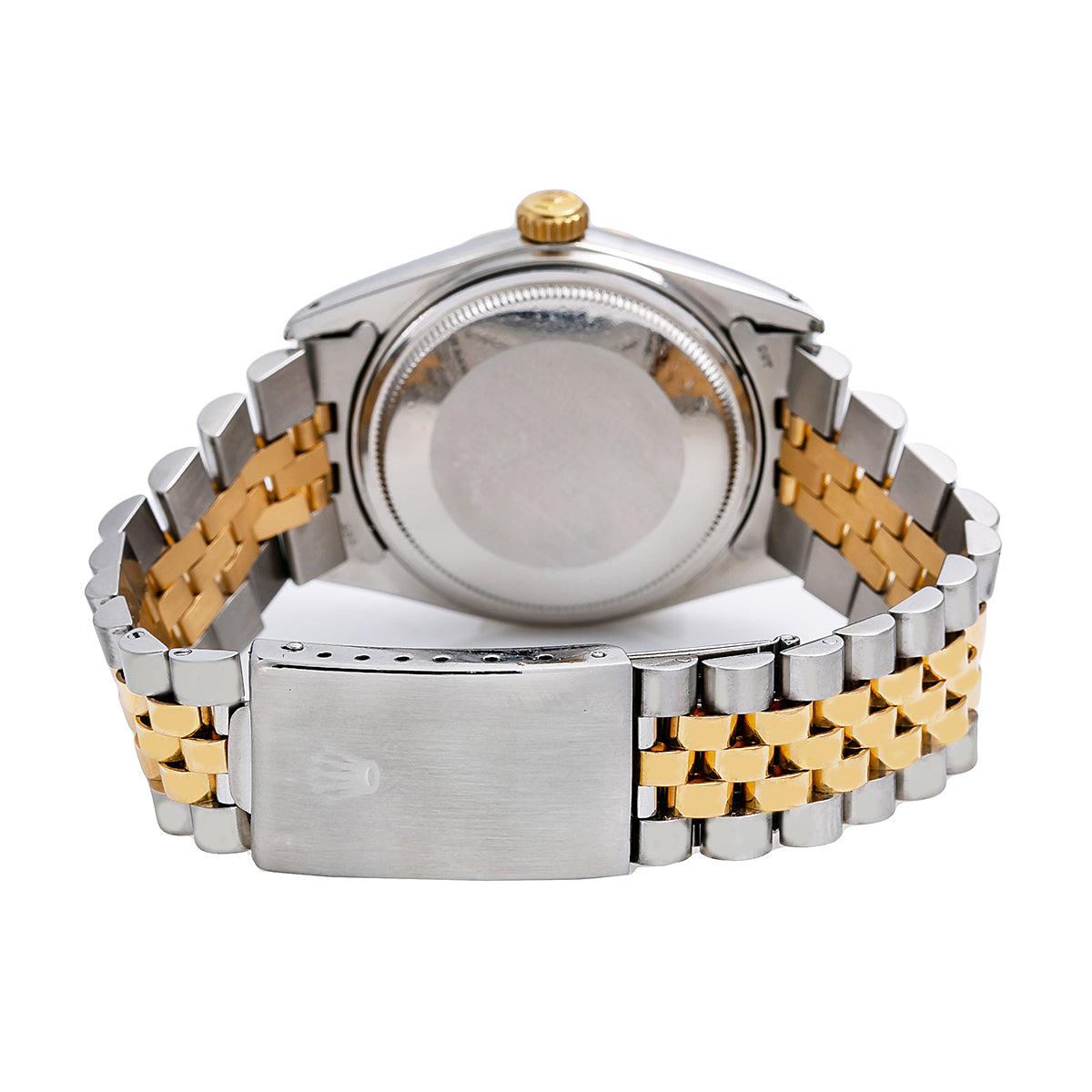 Rolex Datejust 16013 36MM Champagne Dial With Two Tone Jubilee Bracelet