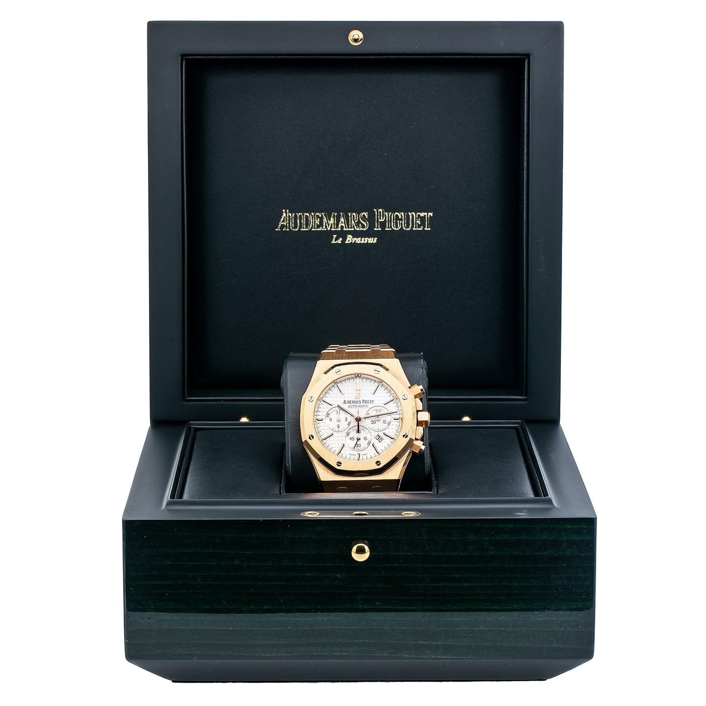 Audemars Piguet Royal Oak Chronograph 26320OR 41MM White Dial With Rose Gold Bracelet