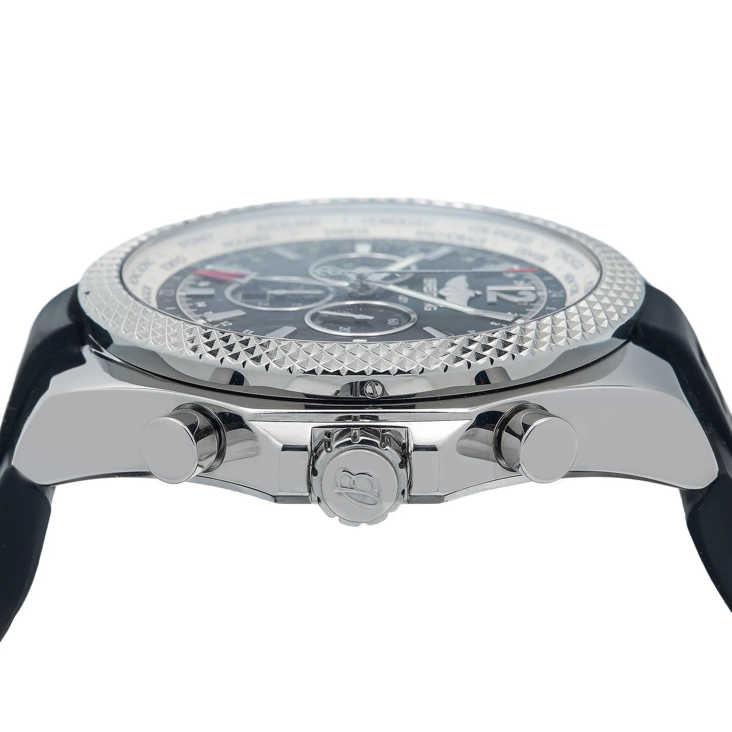 Breitling Bentley A47362 49MM Black Dial With Rubber Bracelet