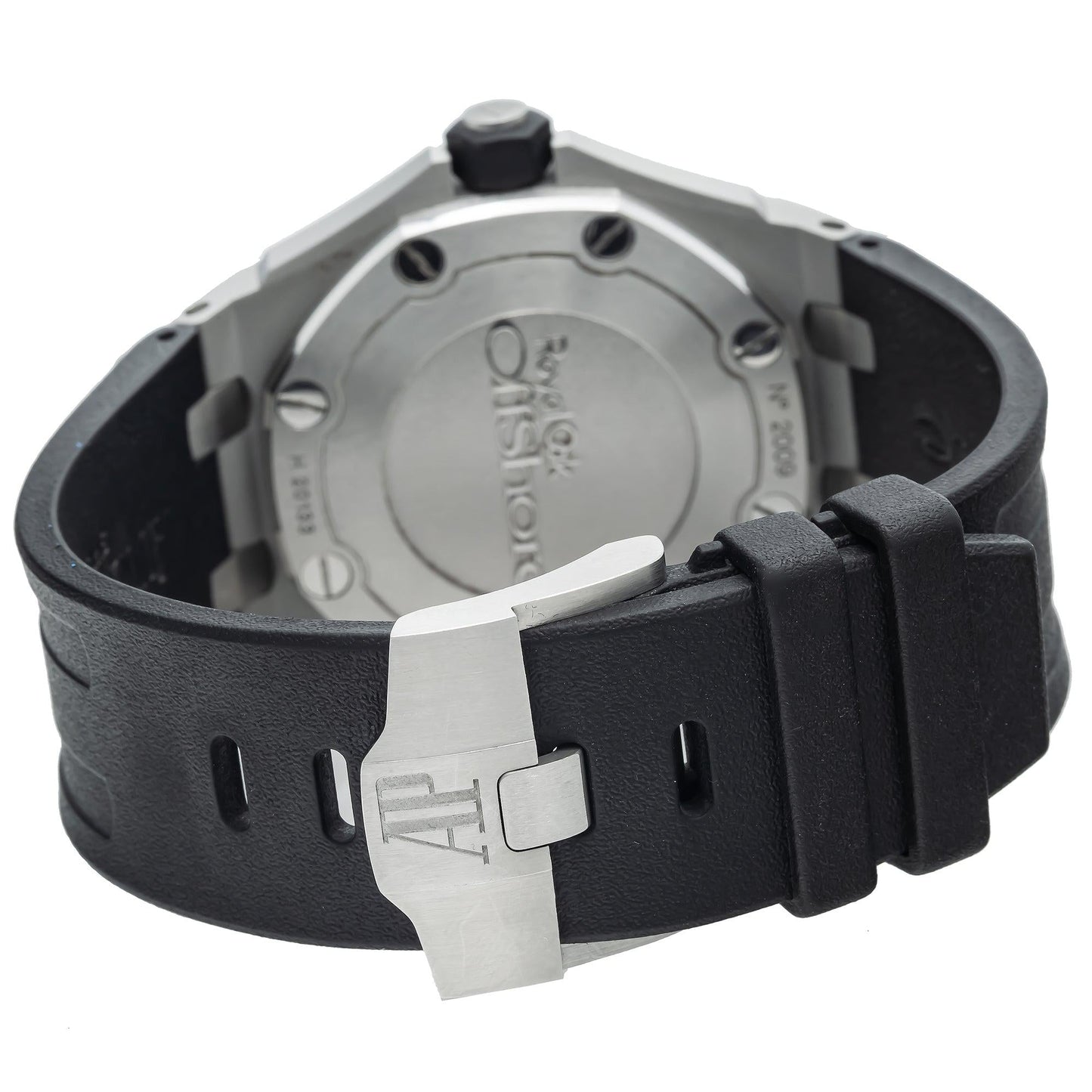 Audemars Piguet Royal Oak Offshore Chronograph 15703ST 42MM Black Dial With Diamond Bezel