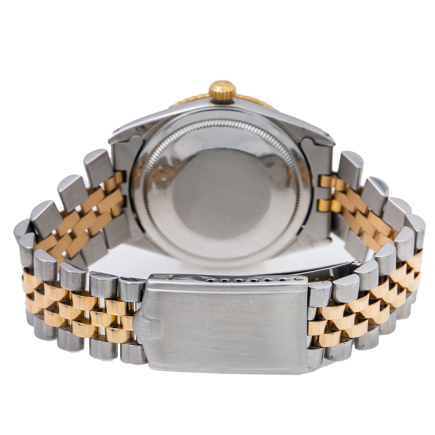 Rolex Datejust Turn-O-Graph 1625 36MM Champagne Diamond Dial With Two Tone Jubilee Bracelet