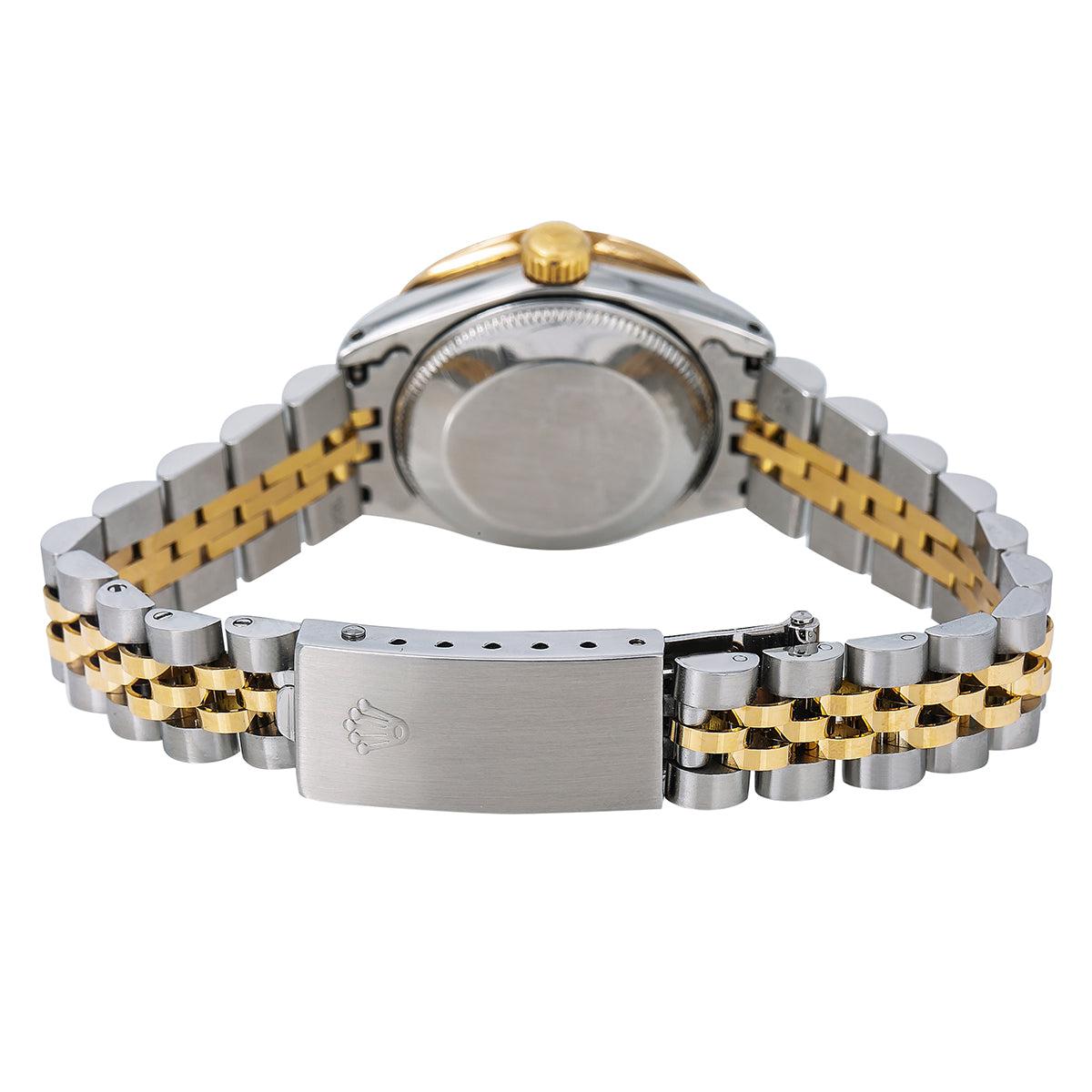 Rolex Datejust 6917 26MM Pink Diamond Dial With Two Tone Bracelet