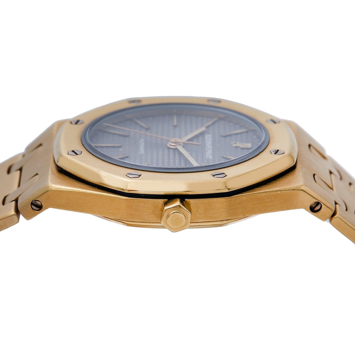 Audemars Piguet Royal Oak Lady 67600BA 33MM Black Dial With Yellow Gold Bracelet