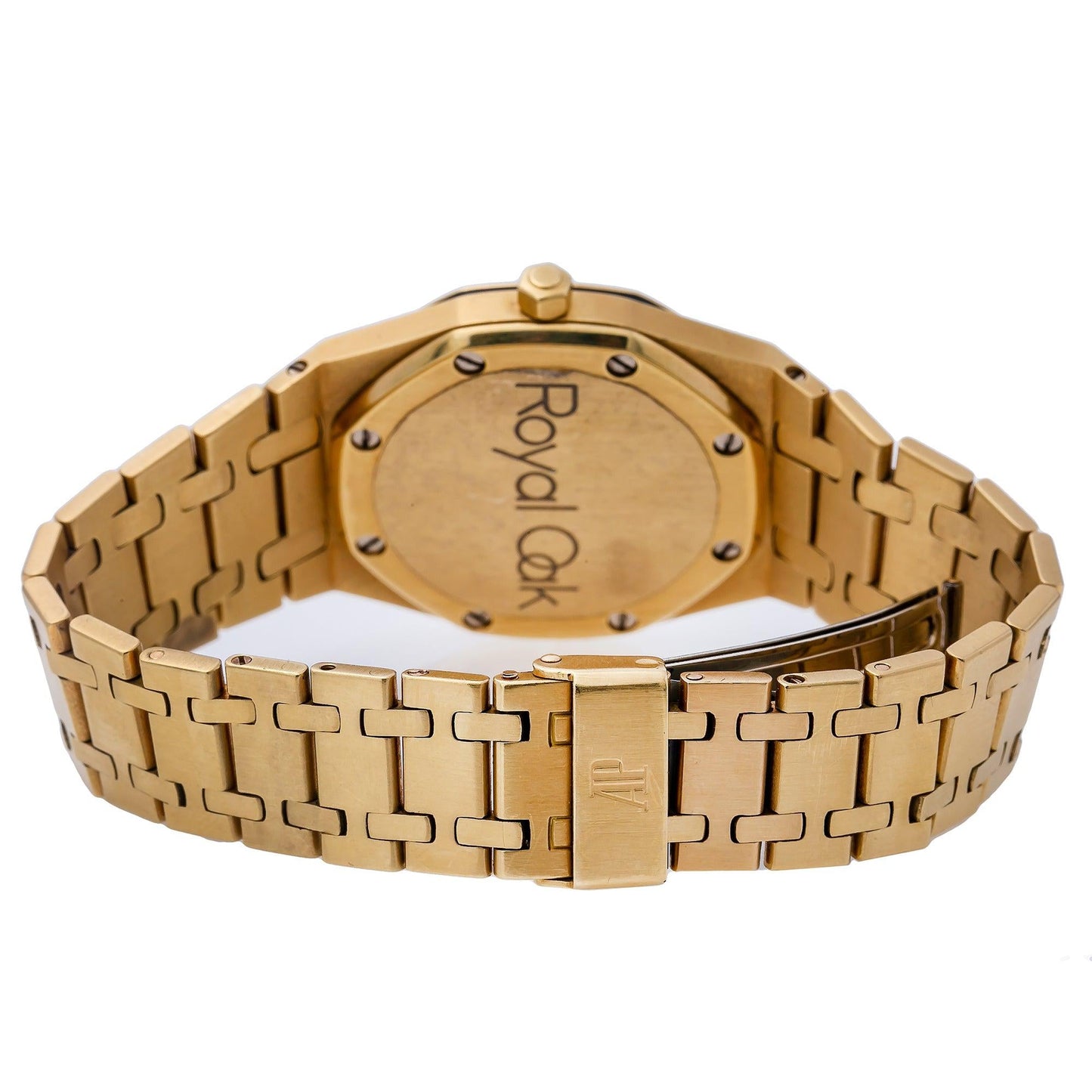 Audemars Piguet Royal Oak Lady 67600BA 33MM Black Dial With Yellow Gold Bracelet
