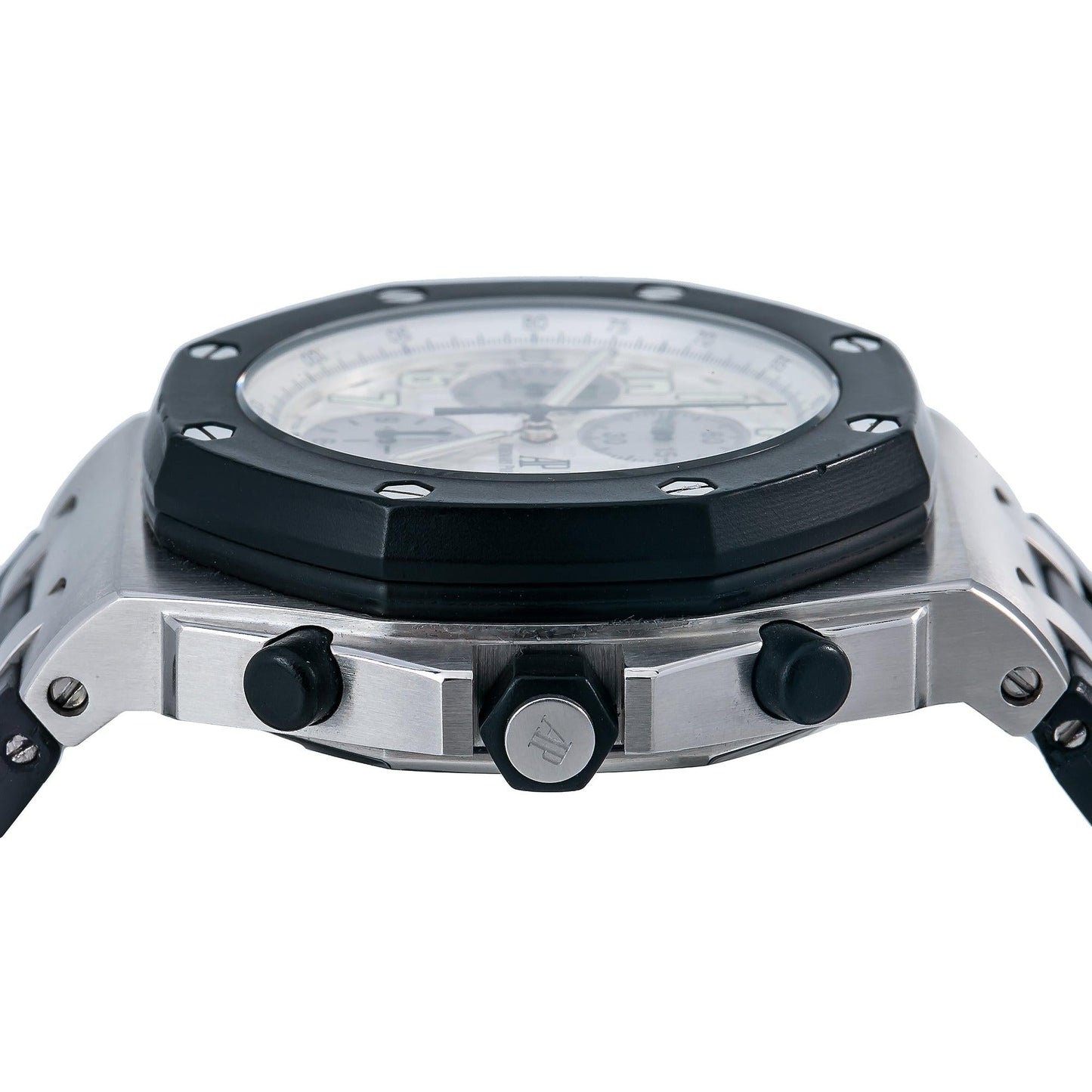 Audemars Piguet Royal Oak Offshore Chronograph 25940SK 42MM White Dial With Rubber Bracelet