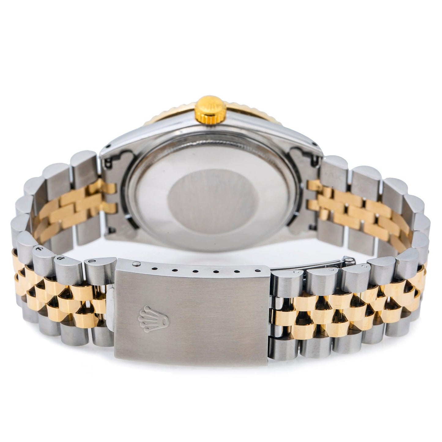 Rolex Datejust 1601 36MM Blue Diamond Dial With Two Tone Bracelet