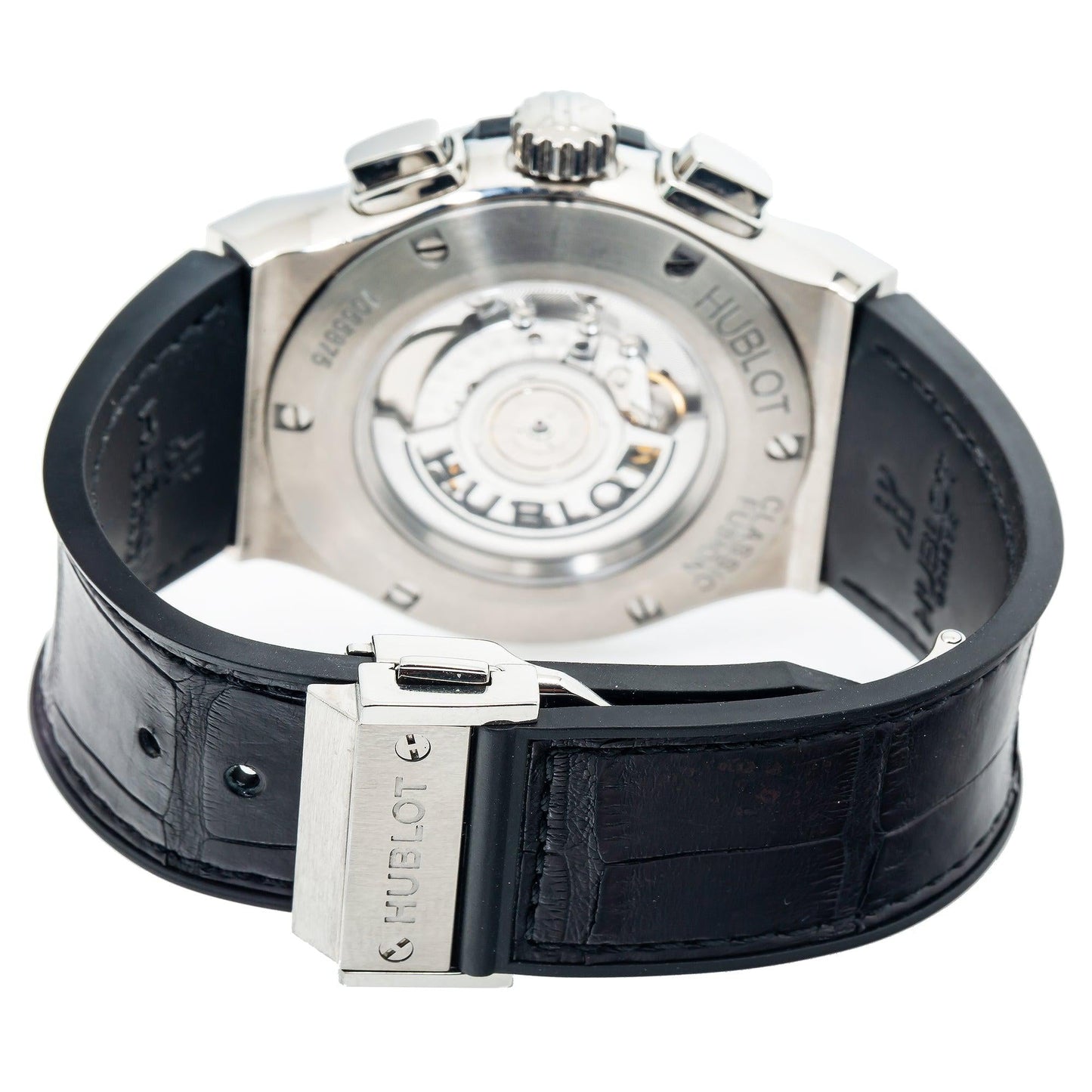 Hublot Classic Fusion Aerofusion 525NX 45MM Transparent Dial With Leather Bracelet