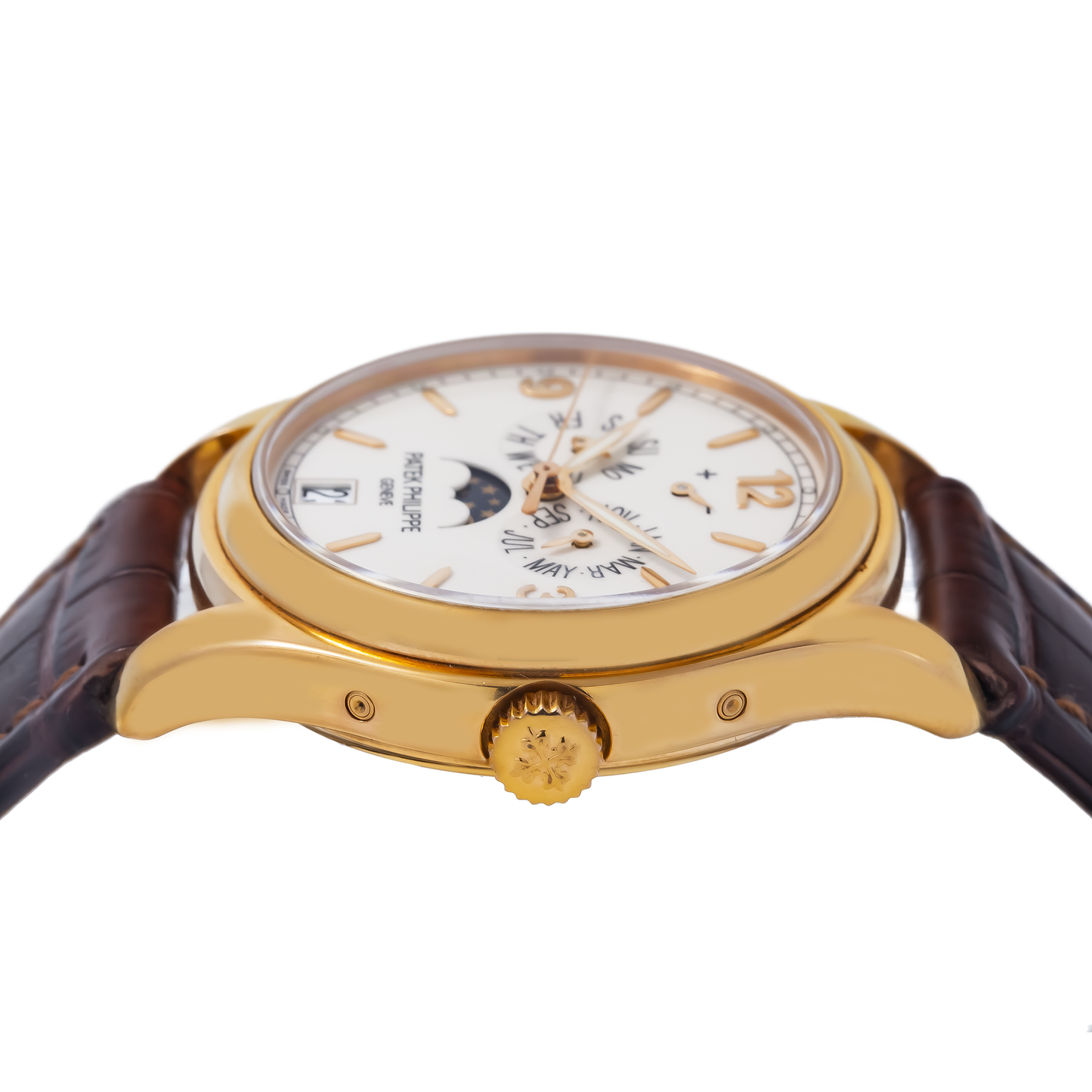 Patek Philippe Annual Calendar 5146R 39MM White Dial With Leather Bracelet