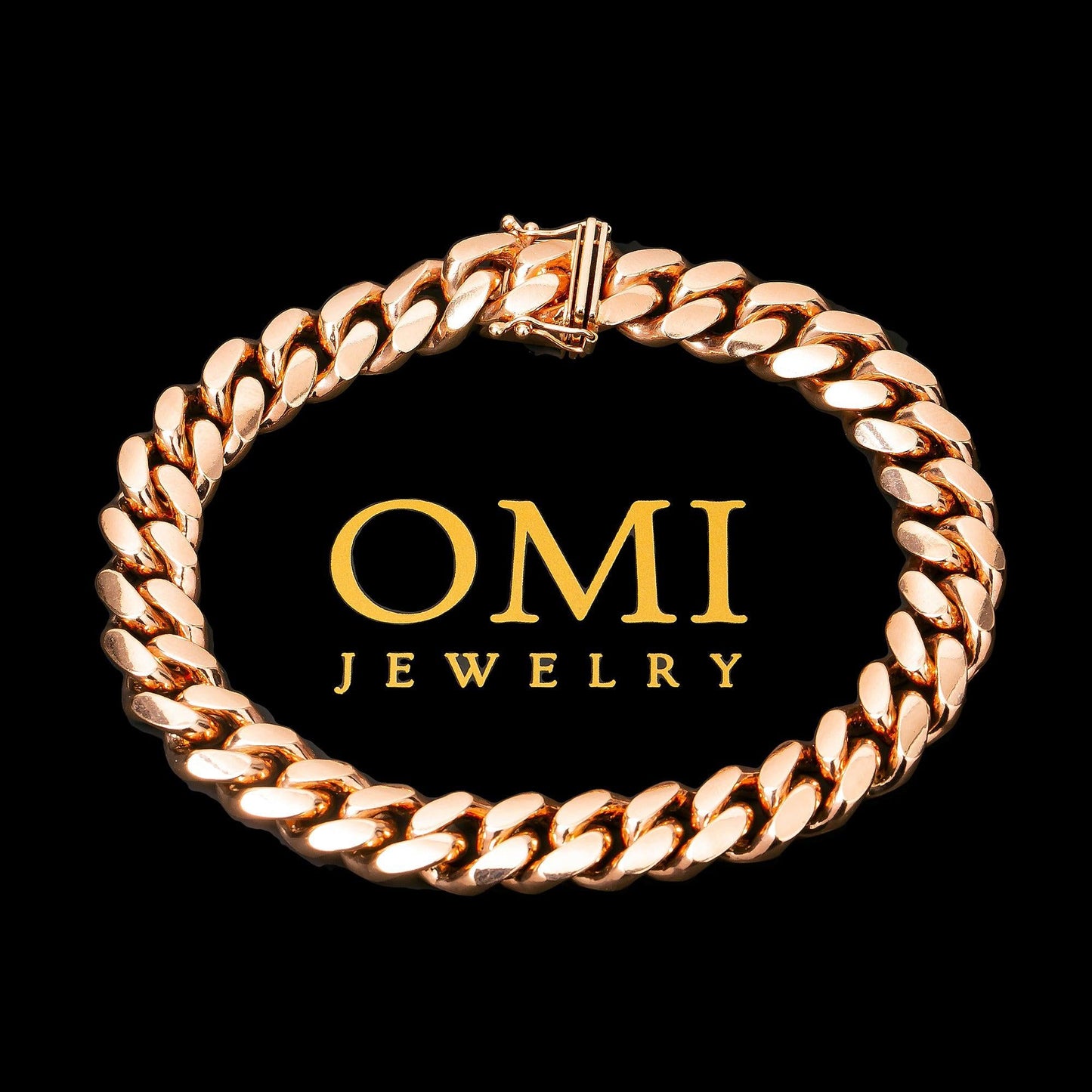 10K ROSE GOLD CUBAN BRACELET