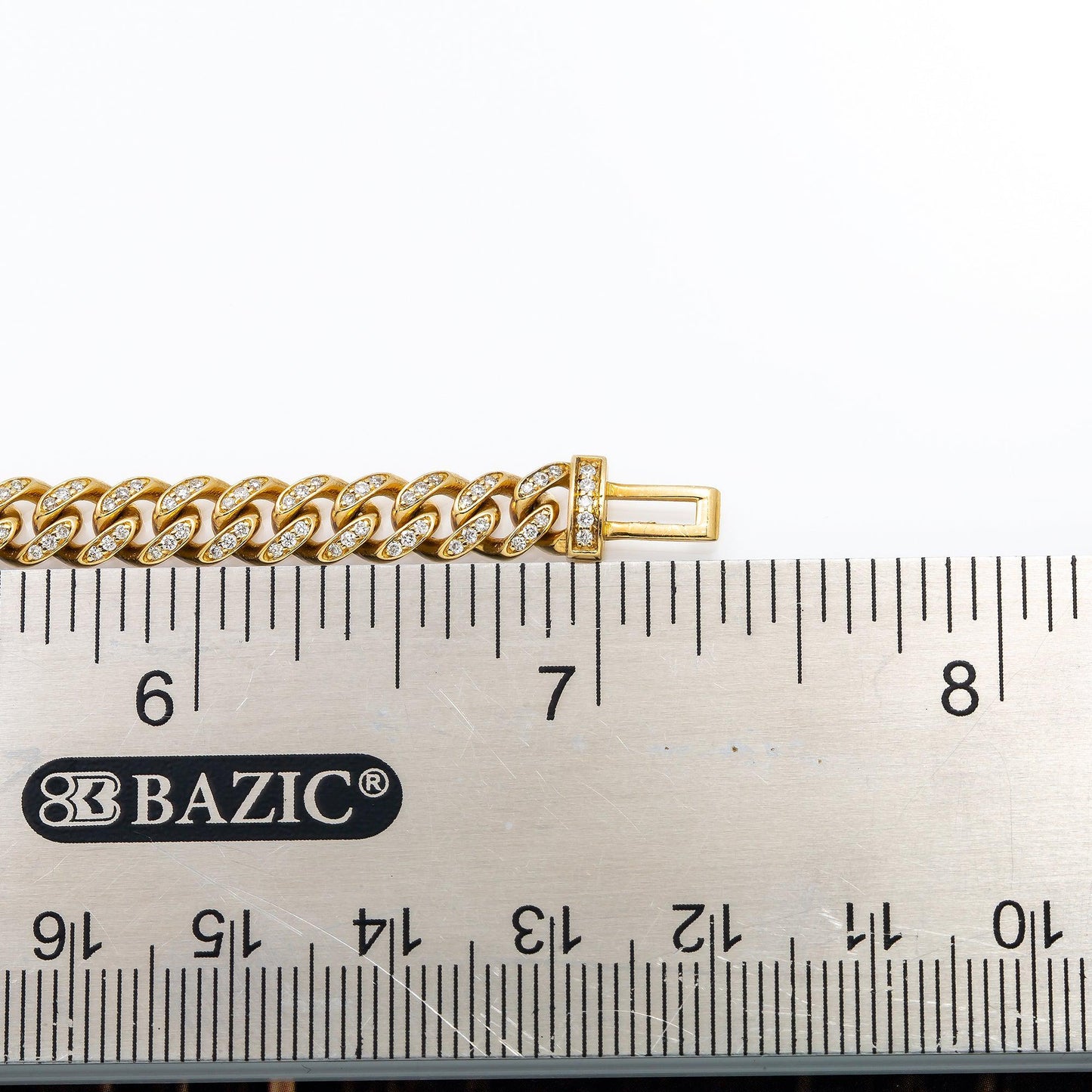 6MM MIAMI CUBAN BRACELET 1.28 CT DIAMONDS