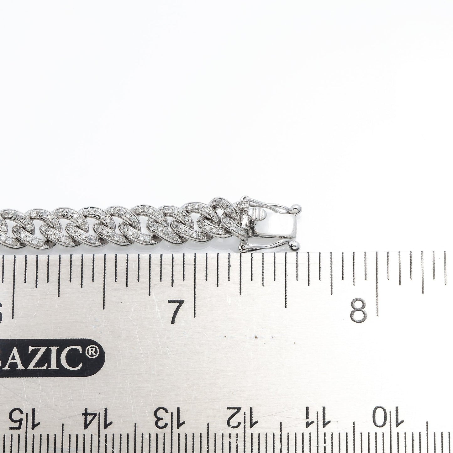 6MM MIAMI CUBAN BRACELET WITH DIAMONDS