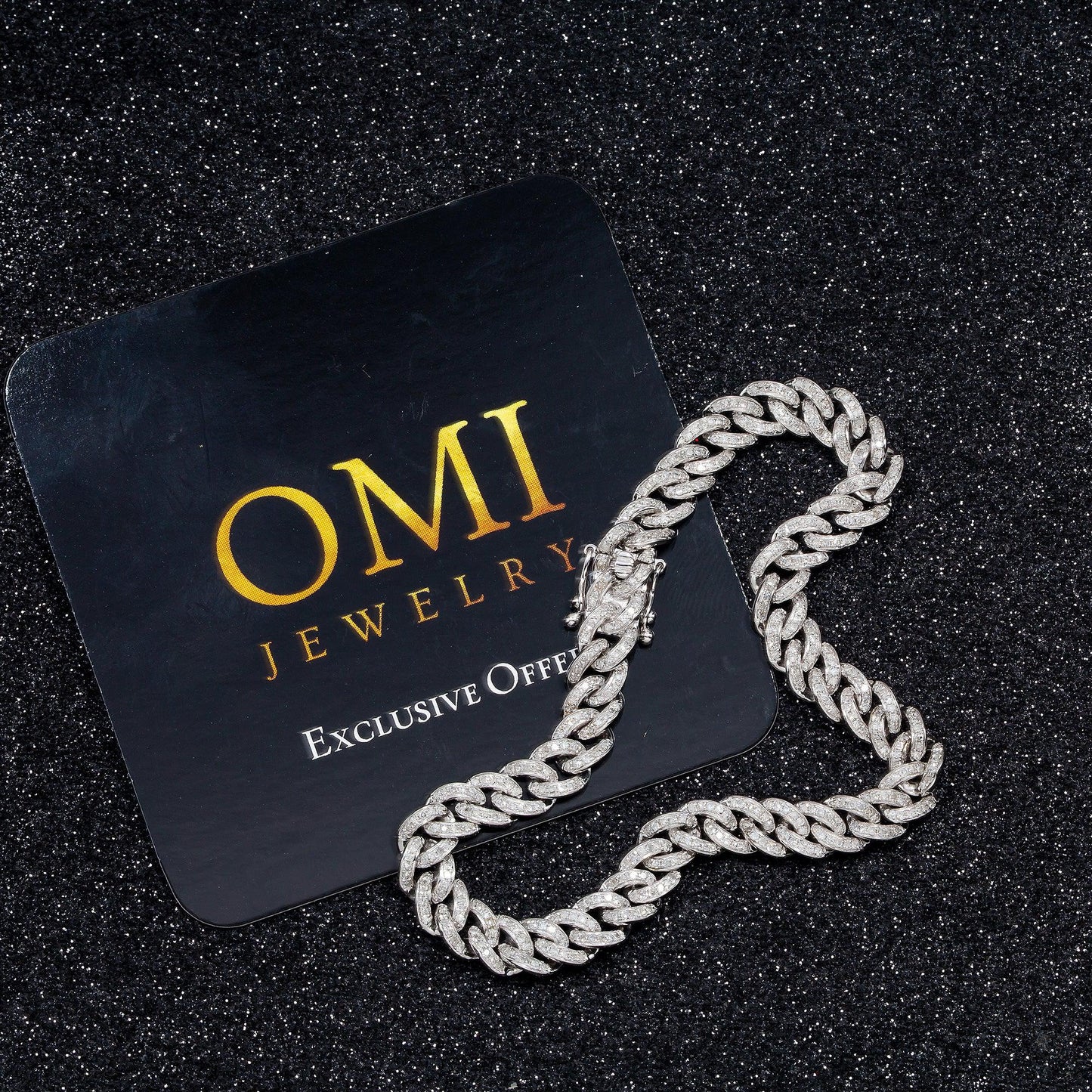 6MM MIAMI CUBAN BRACELET WITH DIAMONDS