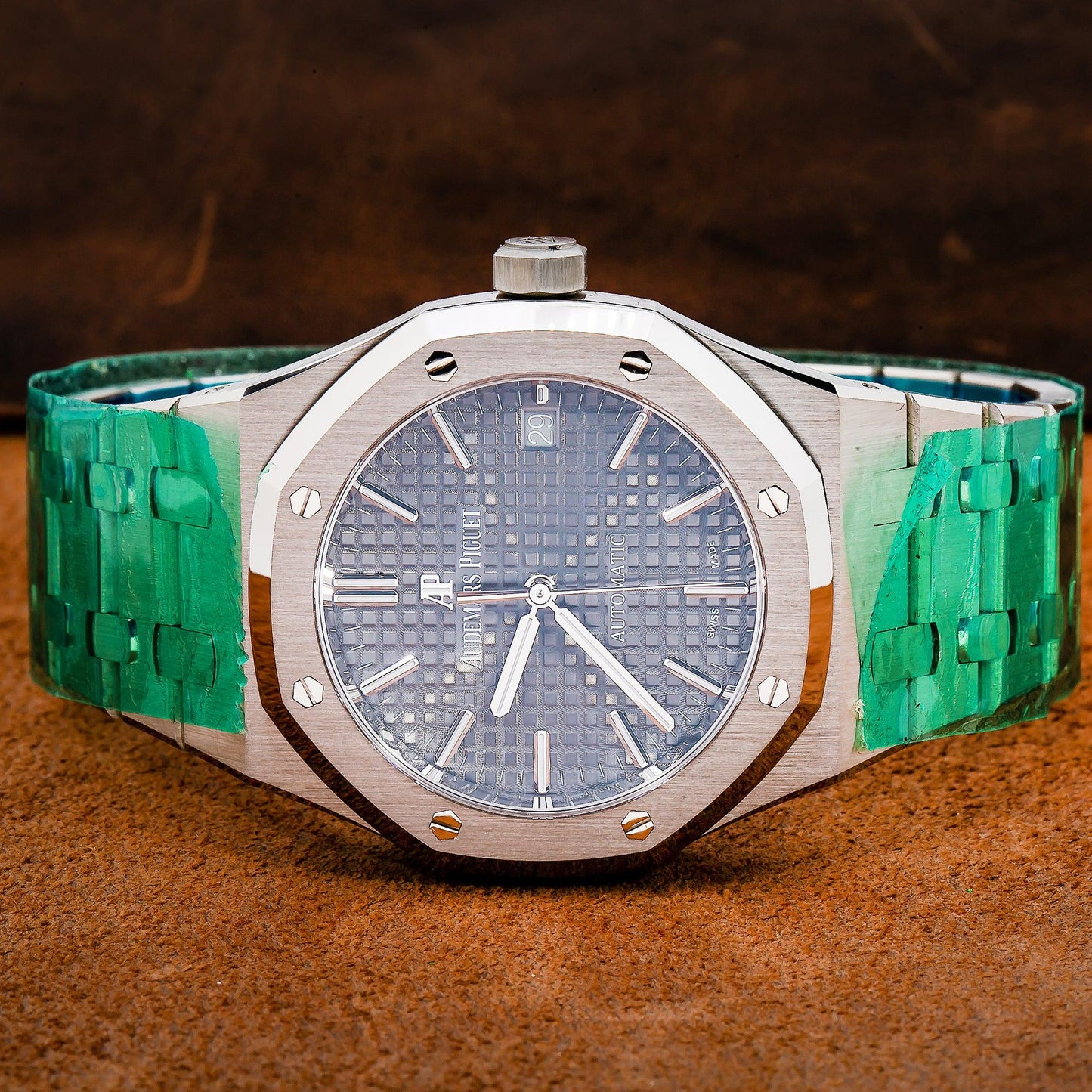 Audemars Piguet Royal Oak Selfwinding 15450ST 37MM Grey Dial With Stainless Steel Bracelet
