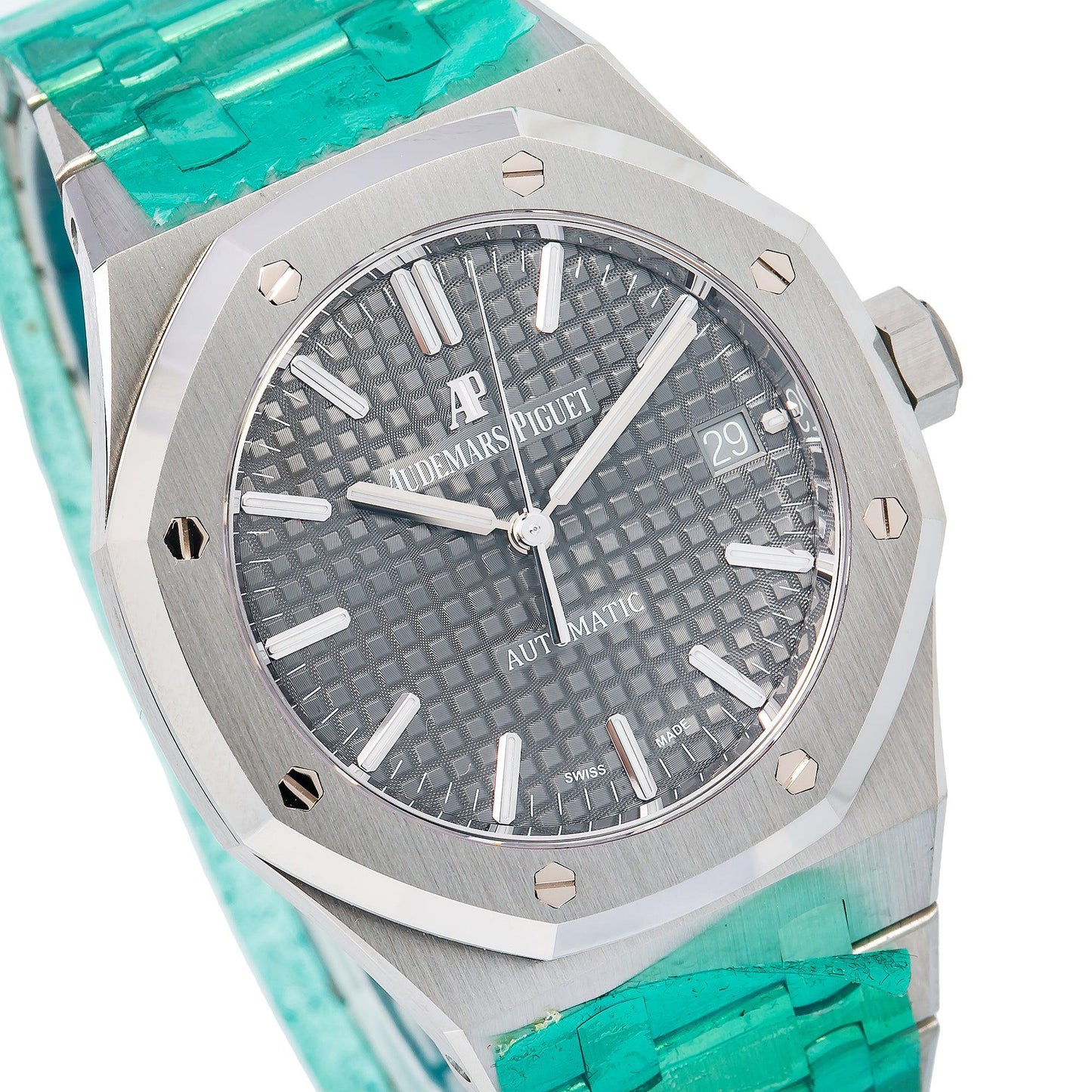 Audemars Piguet Royal Oak Selfwinding 15450ST 37MM Grey Dial With Stainless Steel Bracelet