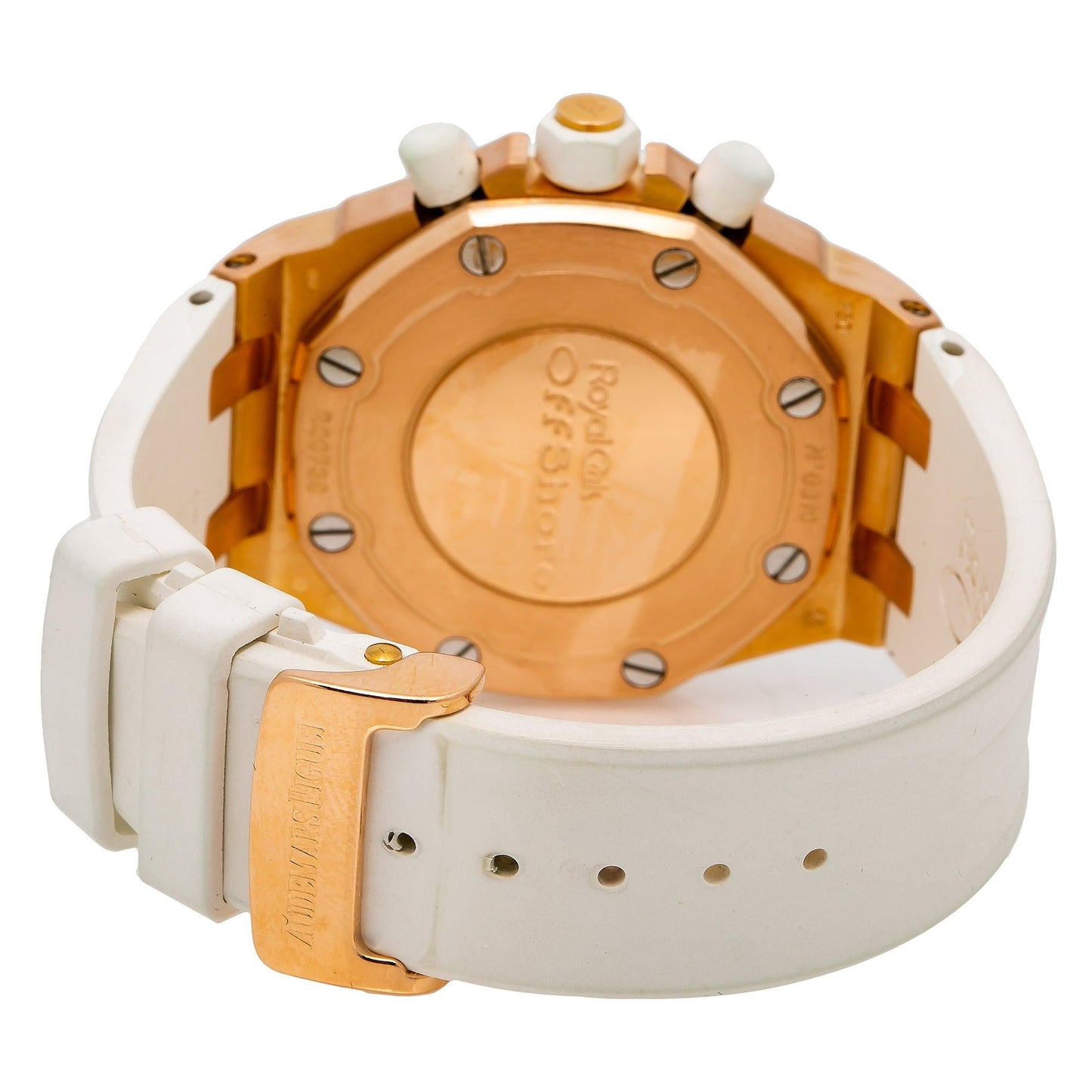 Audemars Piguet Royal Oak Offshore Chronograph 37MM Rose Gold Diamond Set Dial 26048OK