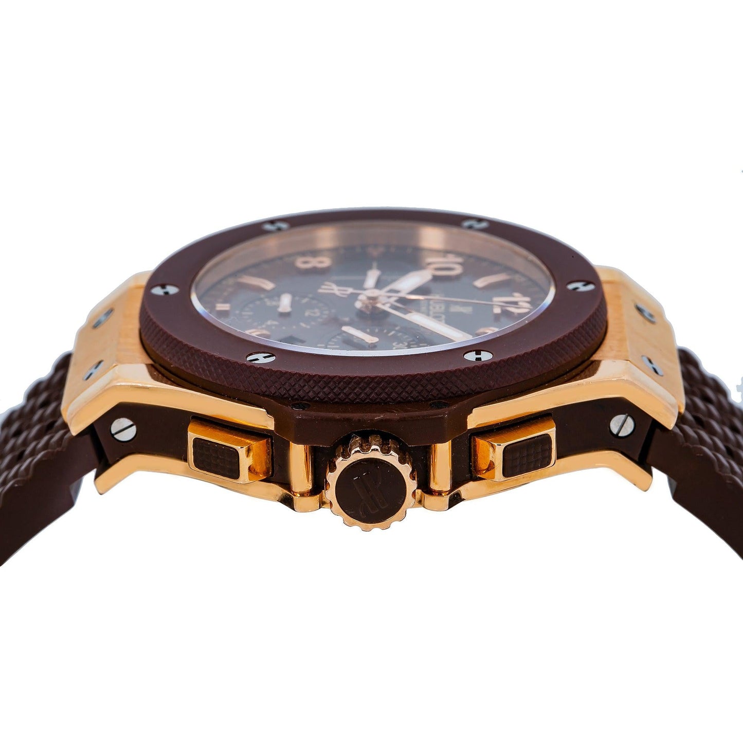 Hublot Big Bang 341.PC.1007.RX 41MM Brown Dial With Rubber Bracelet