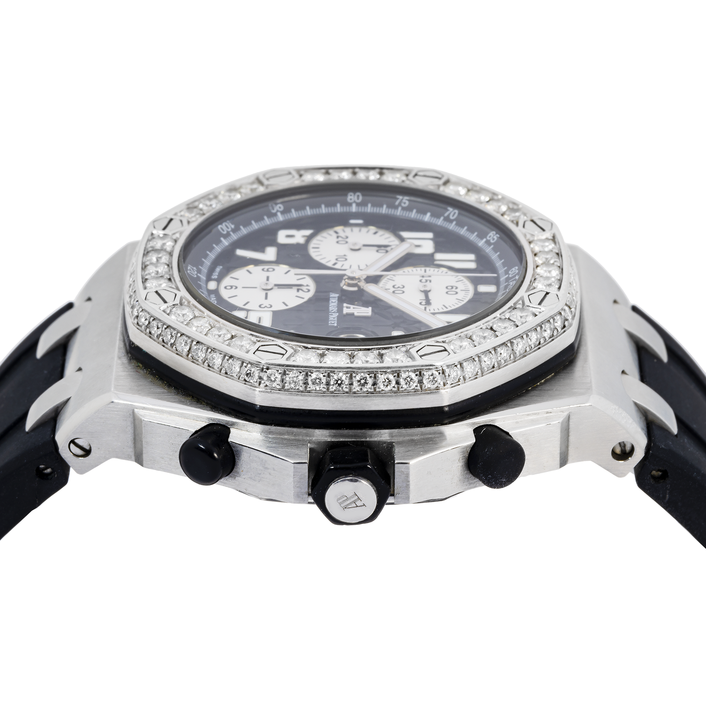 Audemars Piguet Royal Oak Offshore Chronograph 25940SK 42MM Black Dial With Rubber Bracelet