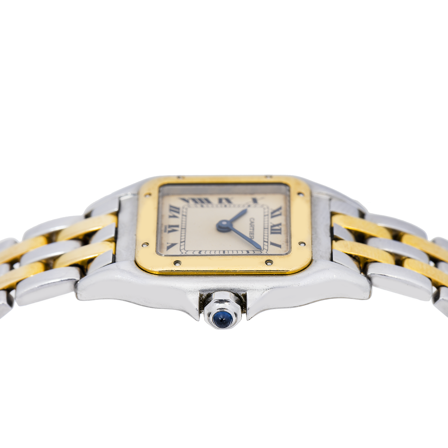 Cartier Panthère W25029B5 22MM Off-White Dial With Two Tone Bracelet