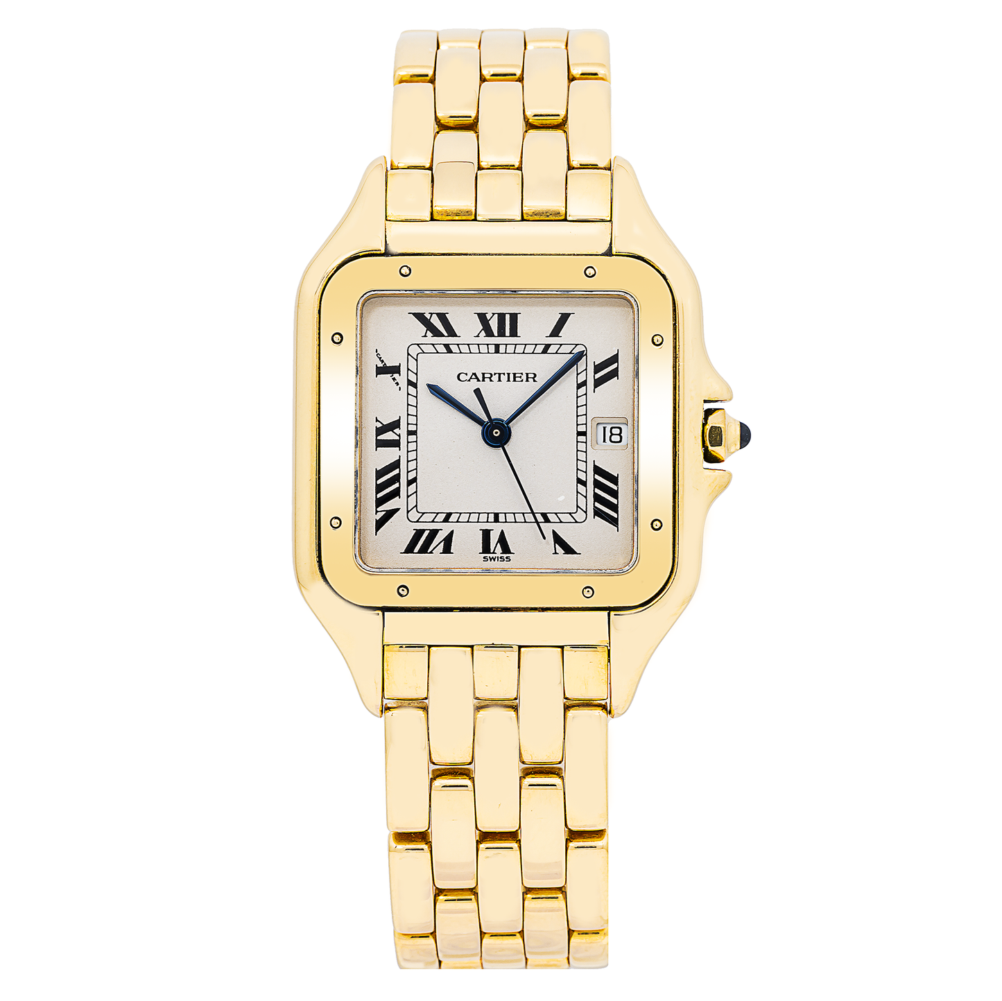 Cartier Panthère 887968 29MM Off-White Dial With Yellow Gold Bracelet