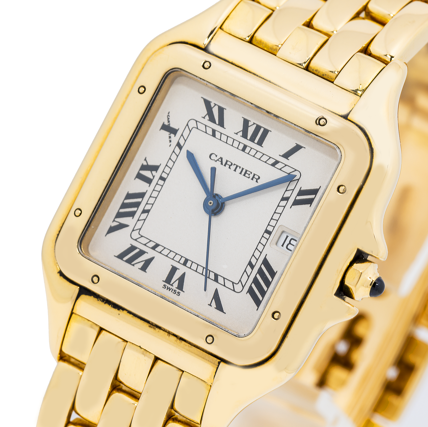 Cartier Panthère 887968 29MM Off-White Dial With Yellow Gold Bracelet