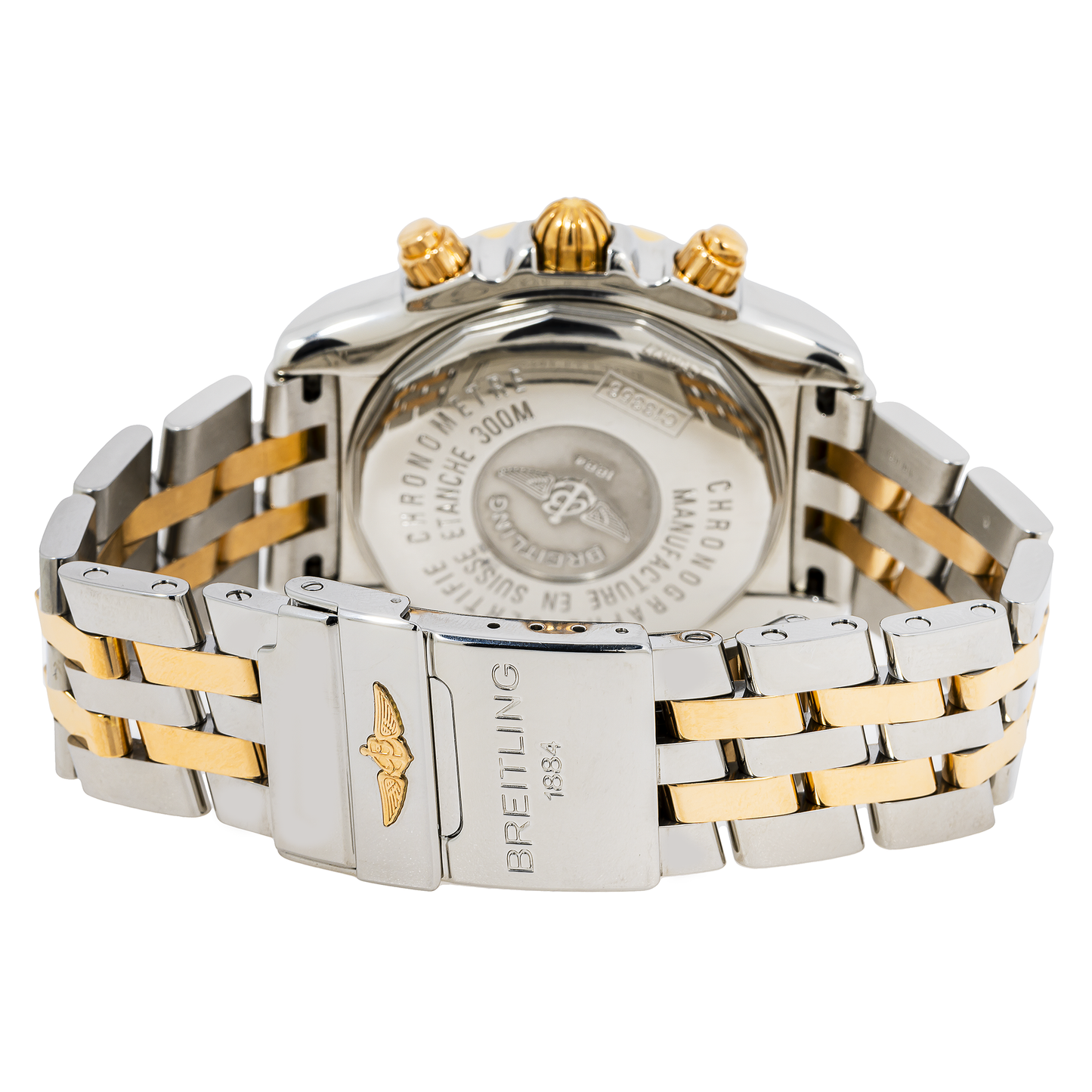 Breitling Chronomat Evolution A13356 44MM White Dial With Stainless Steel Bracelet