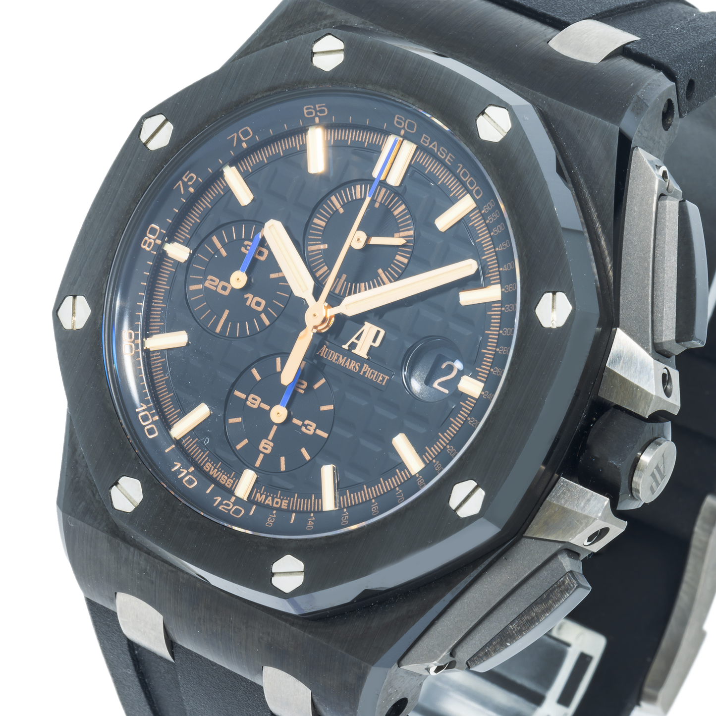 Audemars Piguet Royal Oak Offshore 26405CE 44MM Black Dial With Rubber Bracelet