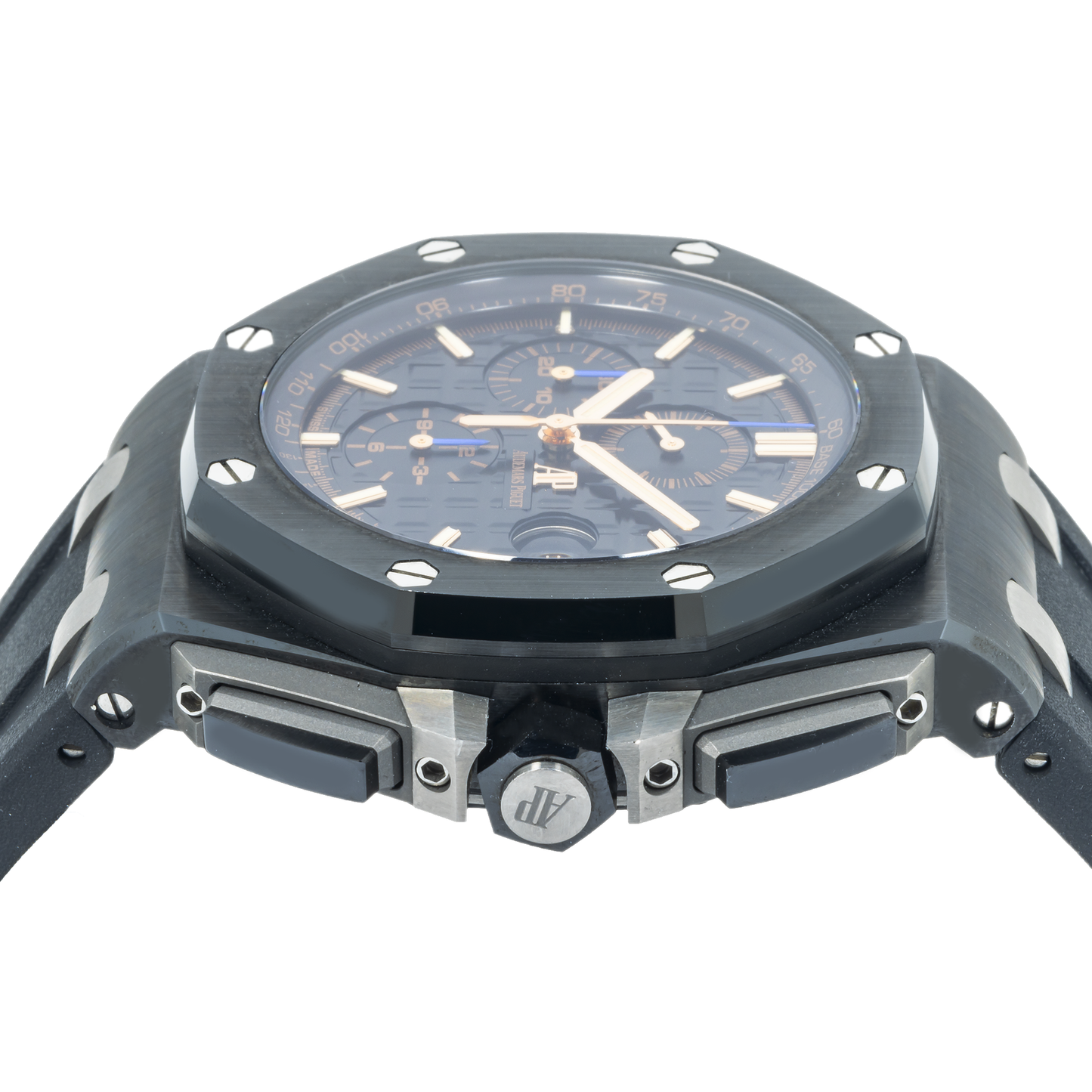 Audemars Piguet Royal Oak Offshore 26405CE 44MM Black Dial With Rubber Bracelet