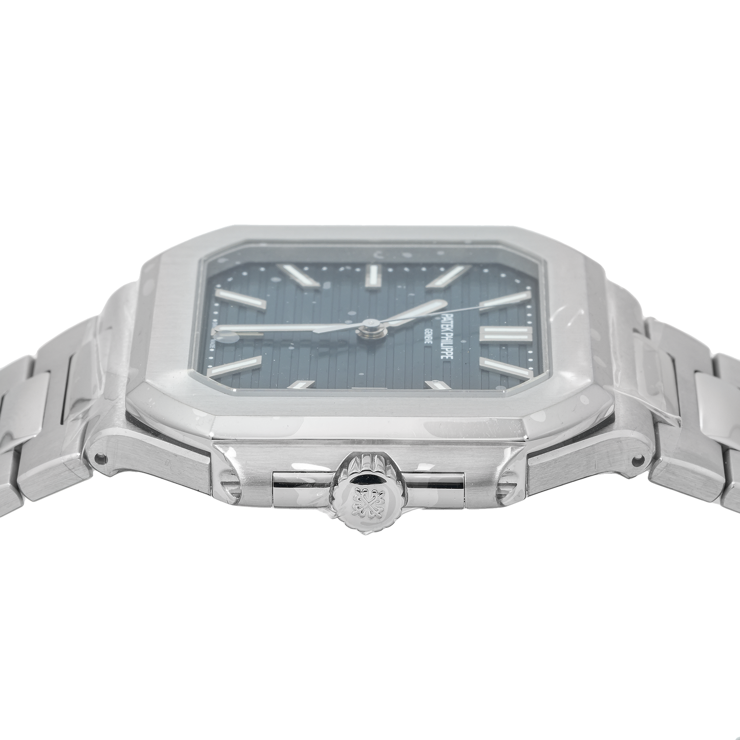 Patek Philippe Cubitus 5821/1A 45MM Sunburst Olive Green Dial With Stainless Steel Bracelet