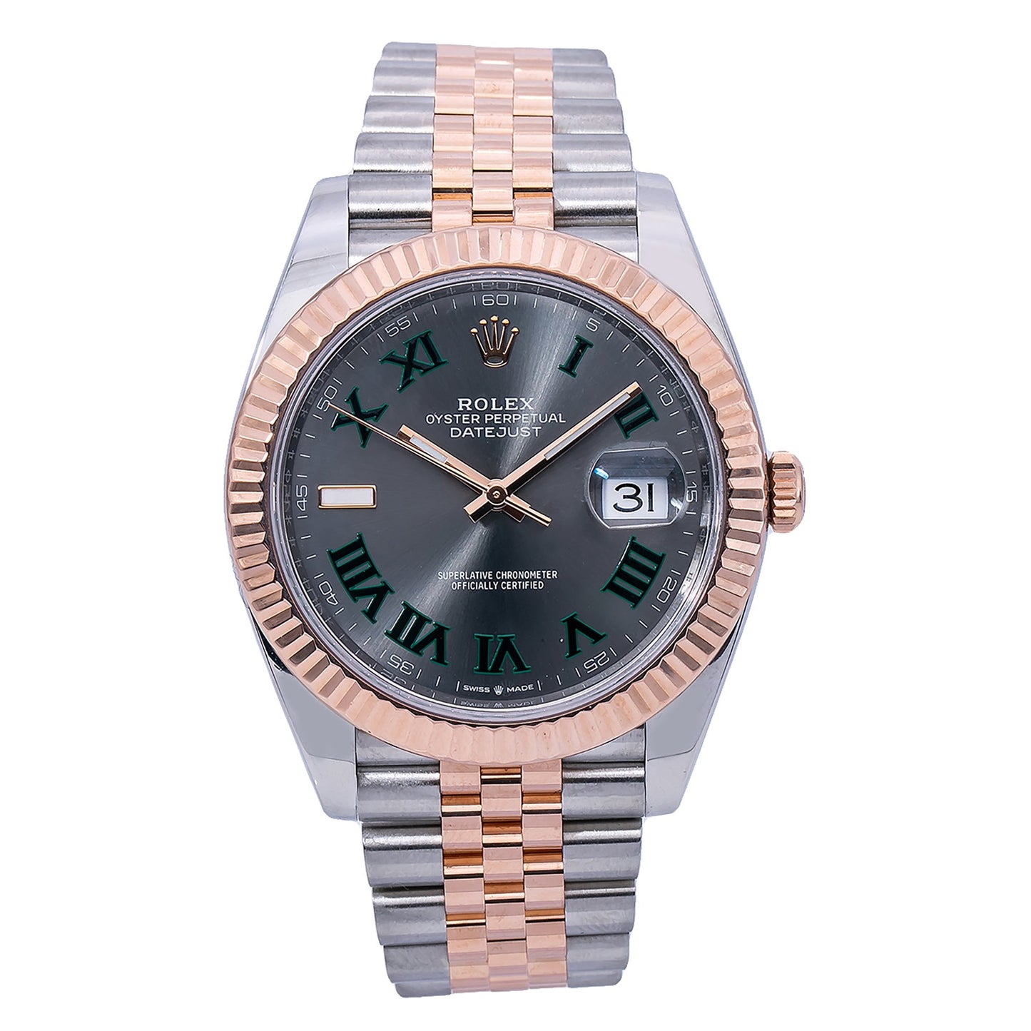 Rolex Datejust II 126331 41MM Silver Dial With Two Tone Jubilee Bracelet