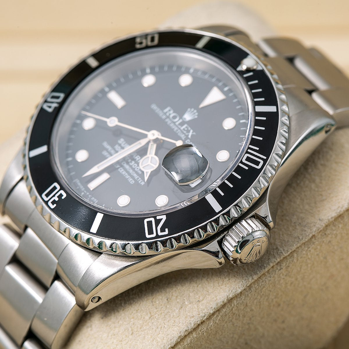 Rolex Submariner Date 16610 40MM Black Dial With Stainless Steel Bracelet