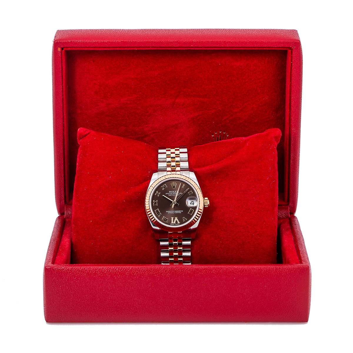 Rolex Datejust 178271 31MM Brown Dial With Two Tone Bracelet