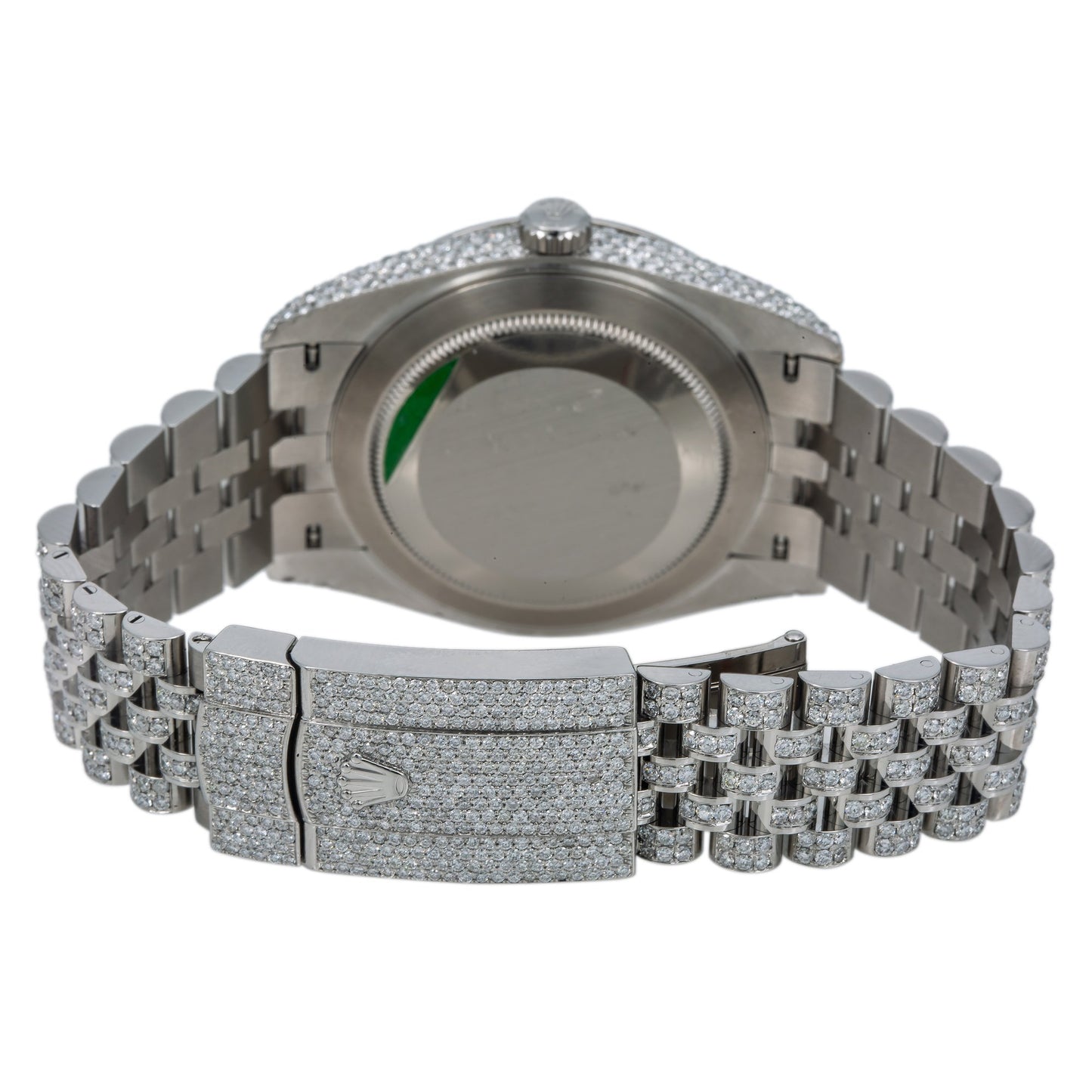 Rolex Datejust Diamond Watch, 126333 41mm, Silver Diamond Dial With Stainless Steel Jubilee Bracelet