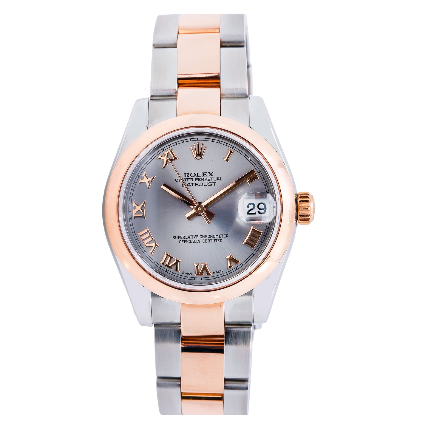 Rolex Datejust 178241 Silver Dial With Two Tone Oyster Bracelet