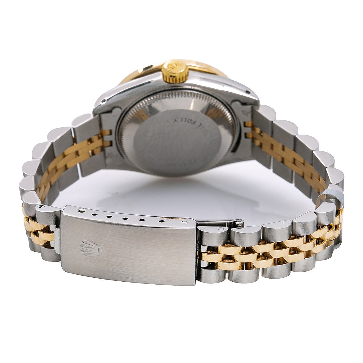 Rolex Datejust Two Tone Diamond Watch, 69173 26mm, Pink Mother of Pearl Dial with 1.3CT Diamond Bezel