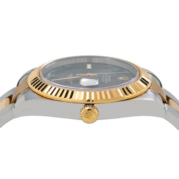 Rolex Datejust II 116333 41MM Silver Dial With 18K Two Tone Bracelet