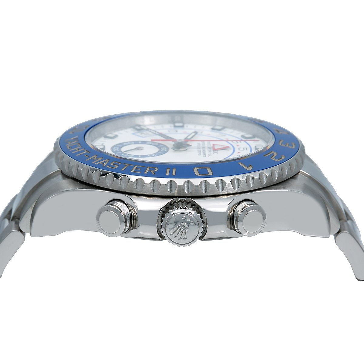 Rolex Yacht-Master II 116680 44MM White Dial With Stainless Steel Bracelet