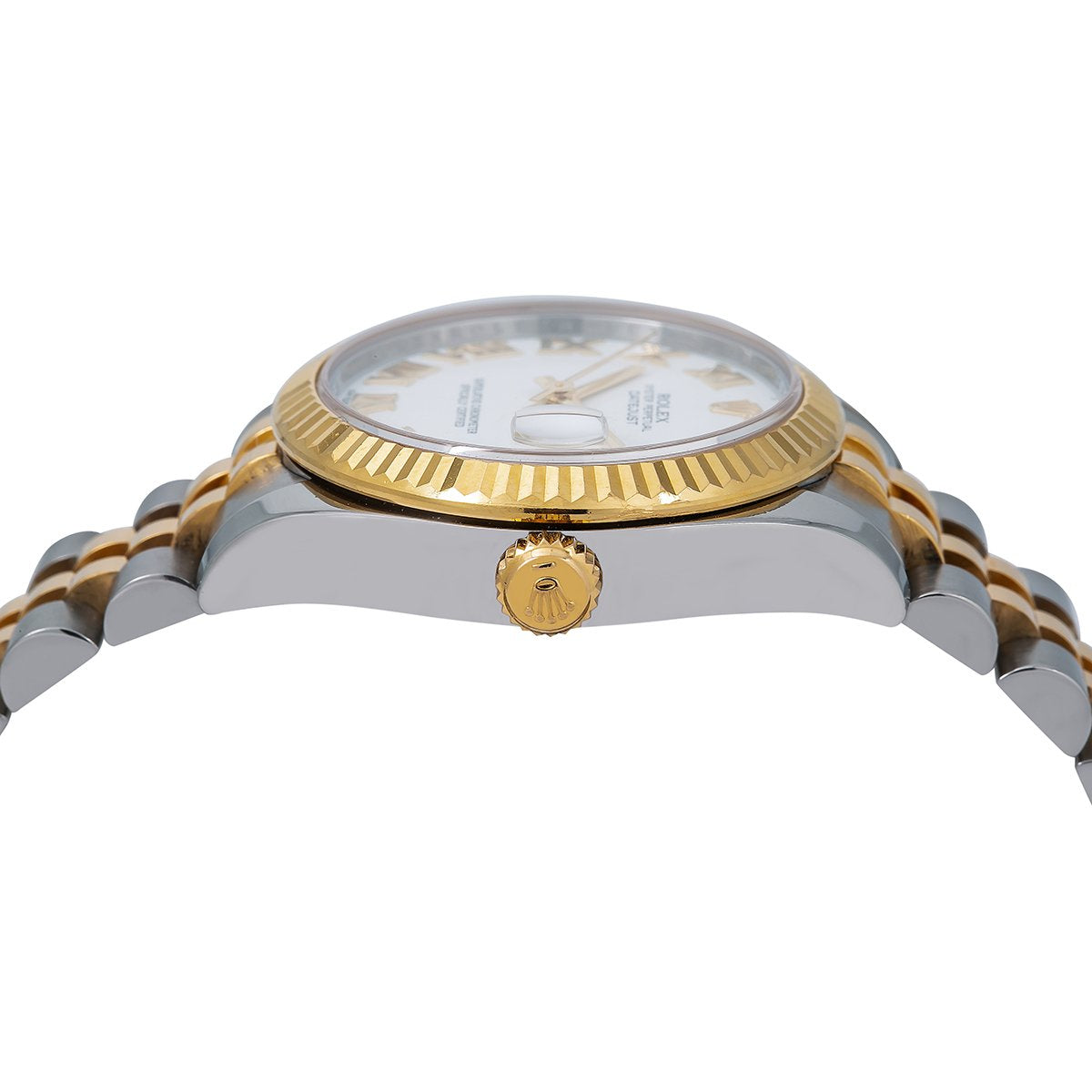 Rolex Datejust 178243 31MM White Dial With Two Tone Bracelet