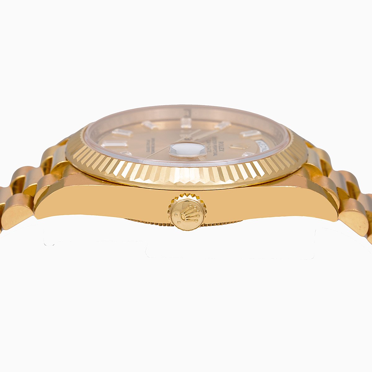 Rolex Day-Date 228238 40MM Champagne Dial With Yellow Gold Bracelet