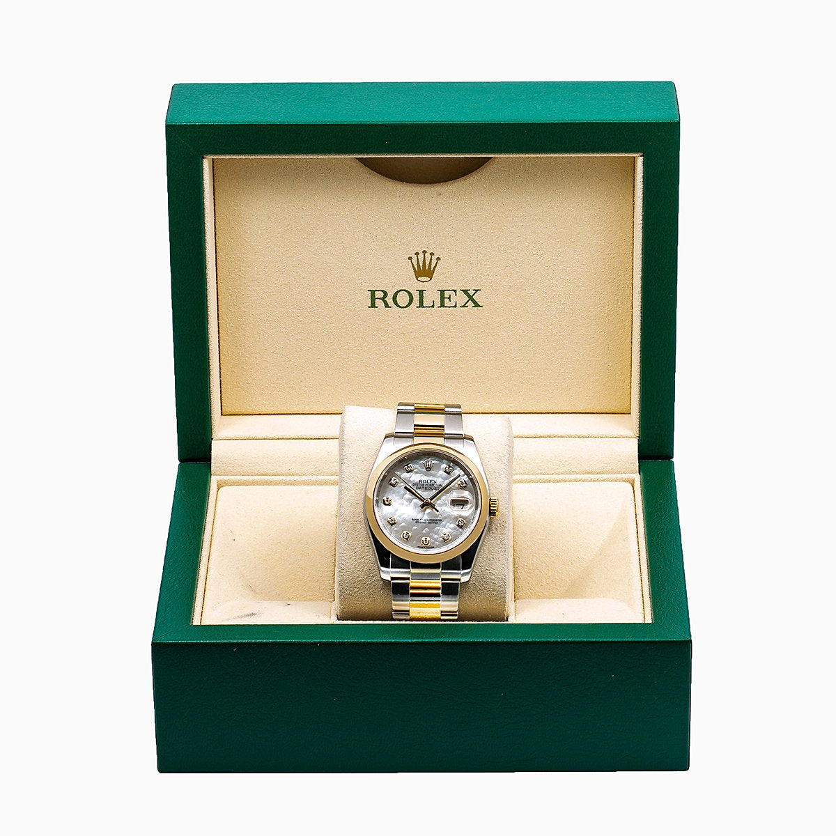 Rolex Datejust 116203 36MM Silver Dial Two Tone Oyster Bracelet