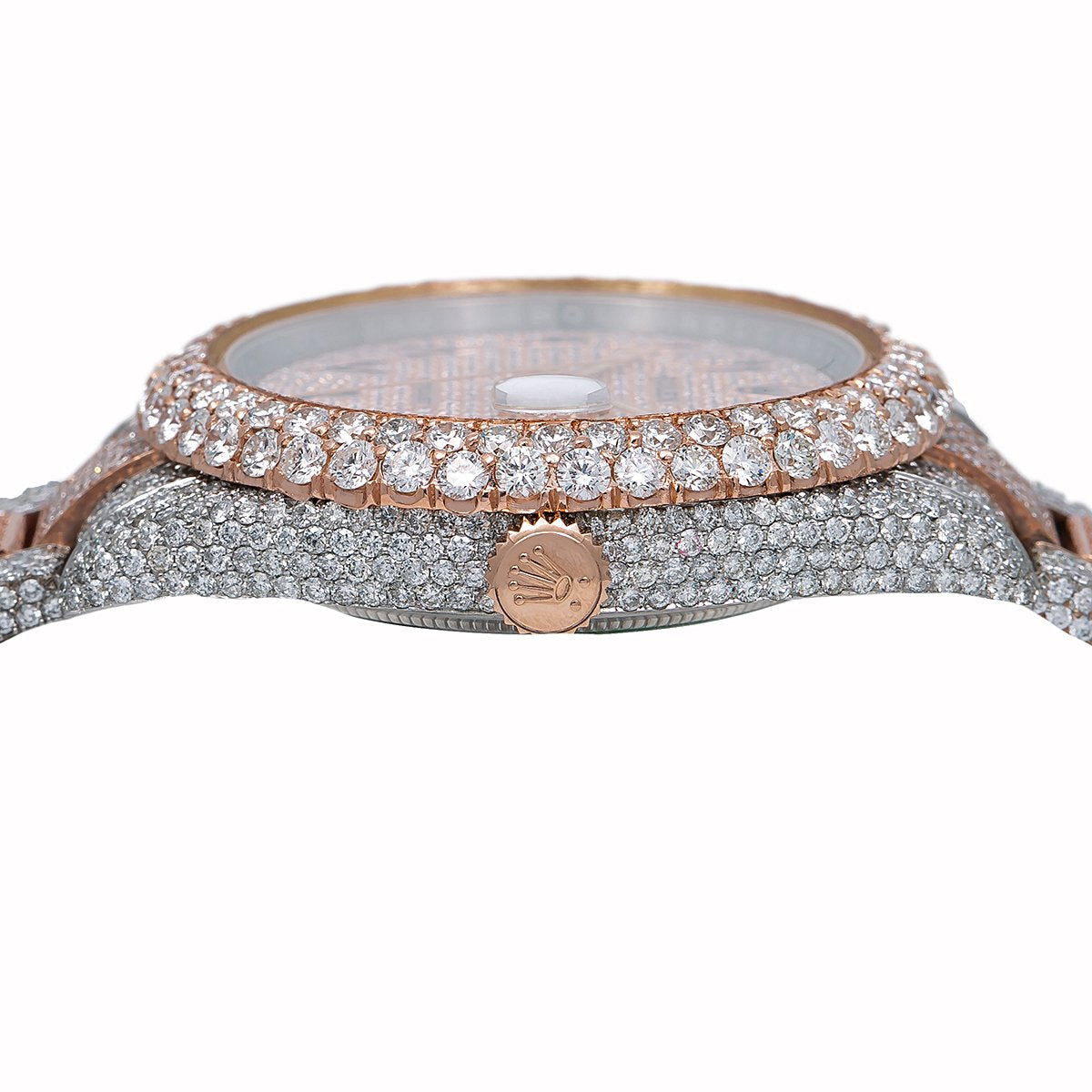 Rolex Datejust Diamond Watch, 126301 41mm, Champagne Diamond Dial With 21.25 CT Diamonds