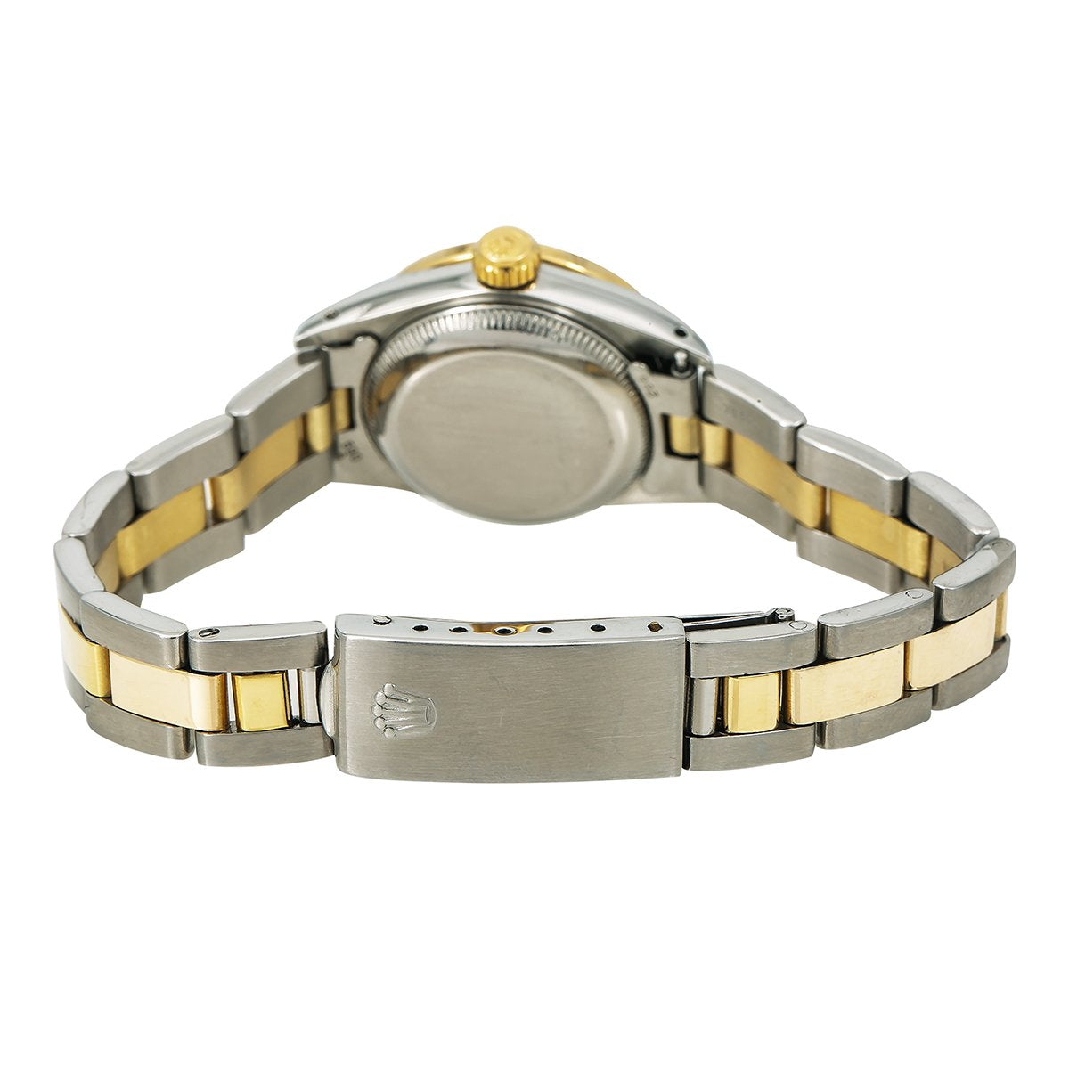 Rolex Oyster Perpetual Diamond Watch, 24mm, White Diamond Dial With 0.90 CT Diamonds
