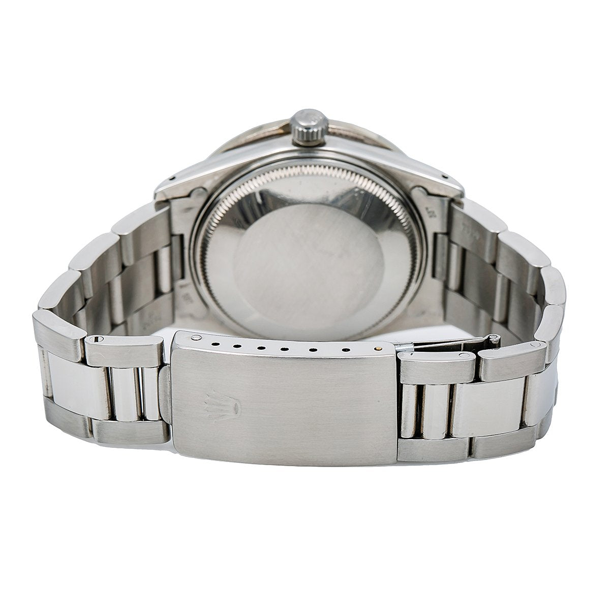 Rolex Oyster Perpetual Diamond Watch, Date 15010 34mm, Silver Dial With 2.5 CT Diamonds