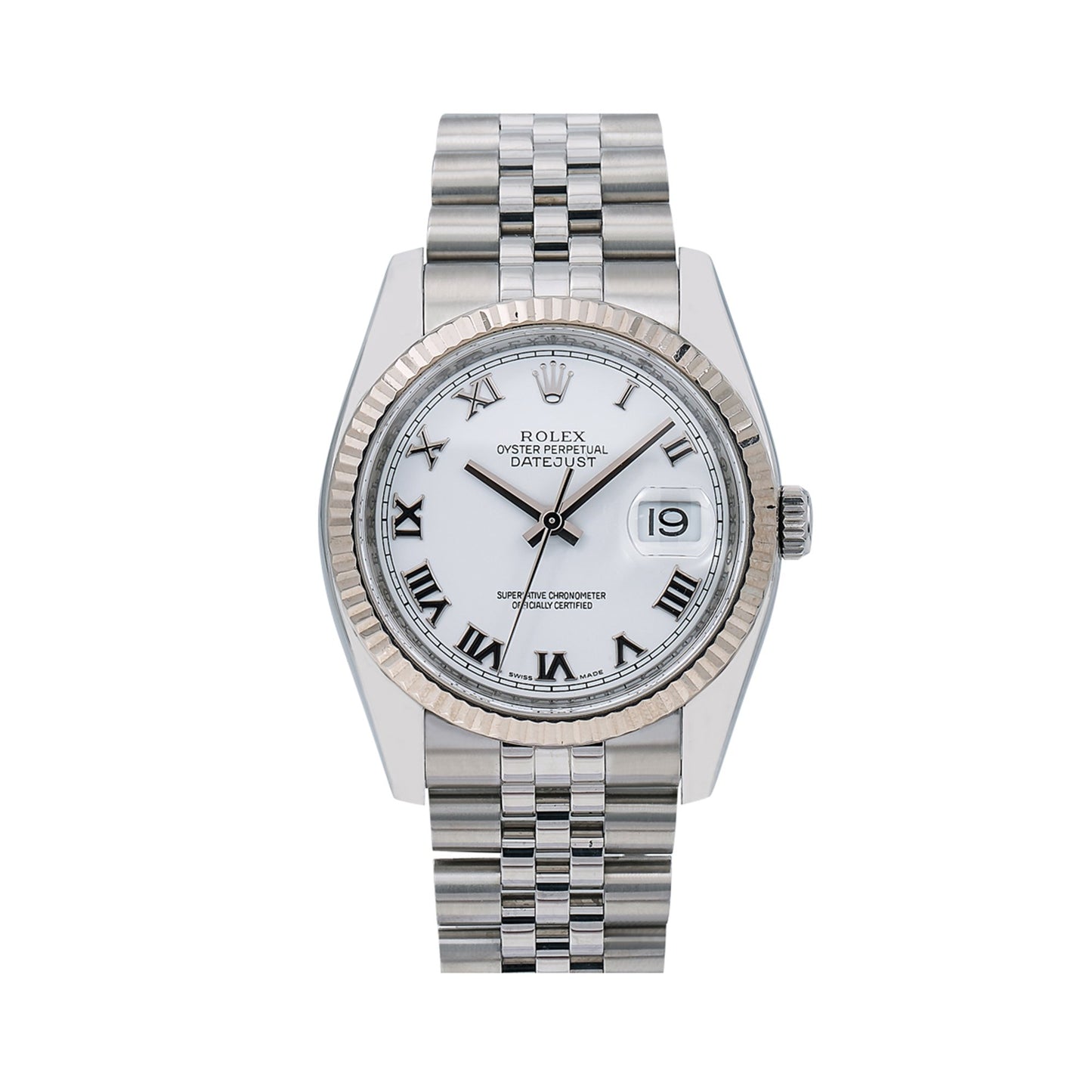 Rolex Datejust 116233 36MM Silver Dial With Stainless Steel Bracelet