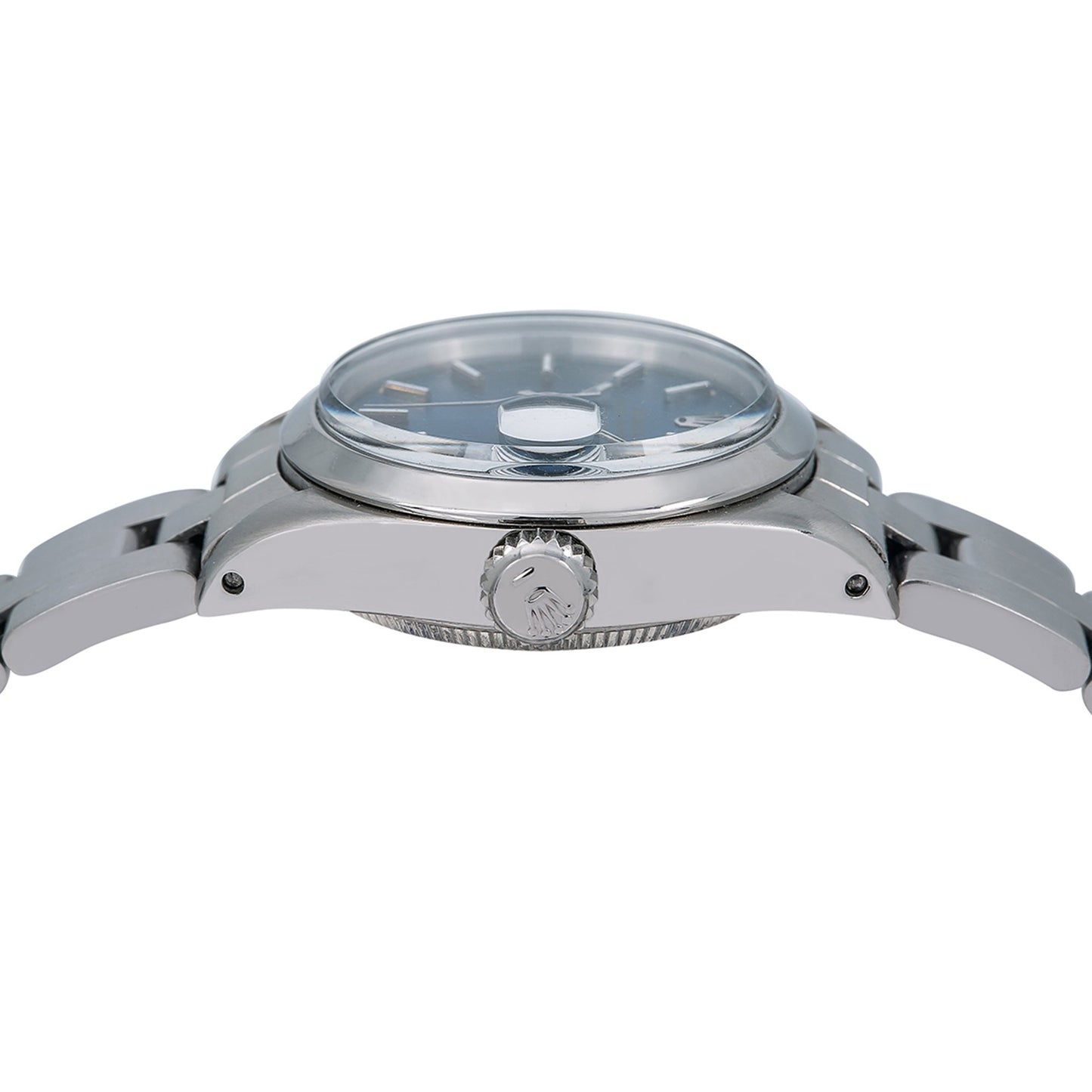 Rolex Oyster Perpetual Date 6916 26MM Blue Dial With Stainless Steel Oyster Bracelet