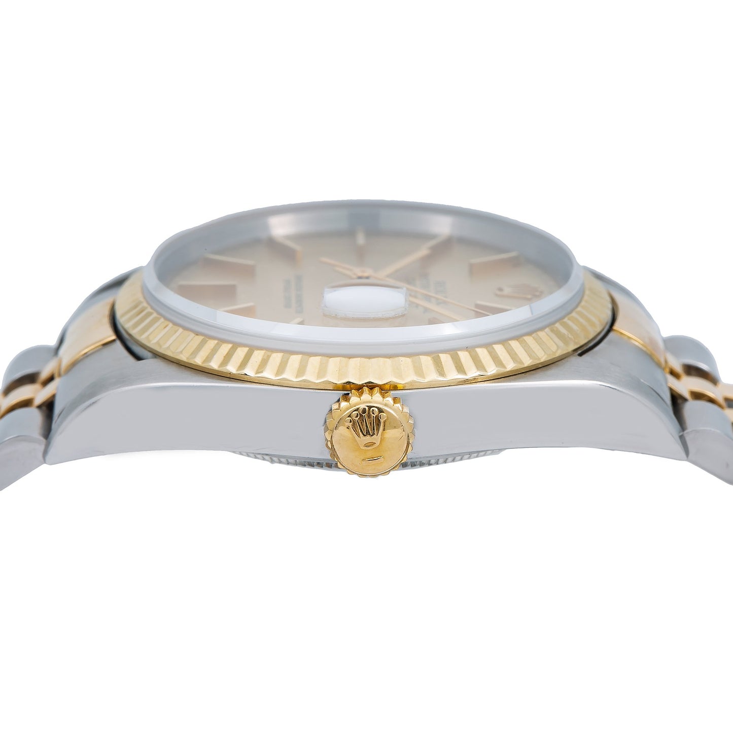 Rolex Datejust 16233 36MM Champagne Dial With Two Tone Jubilee Bracelet