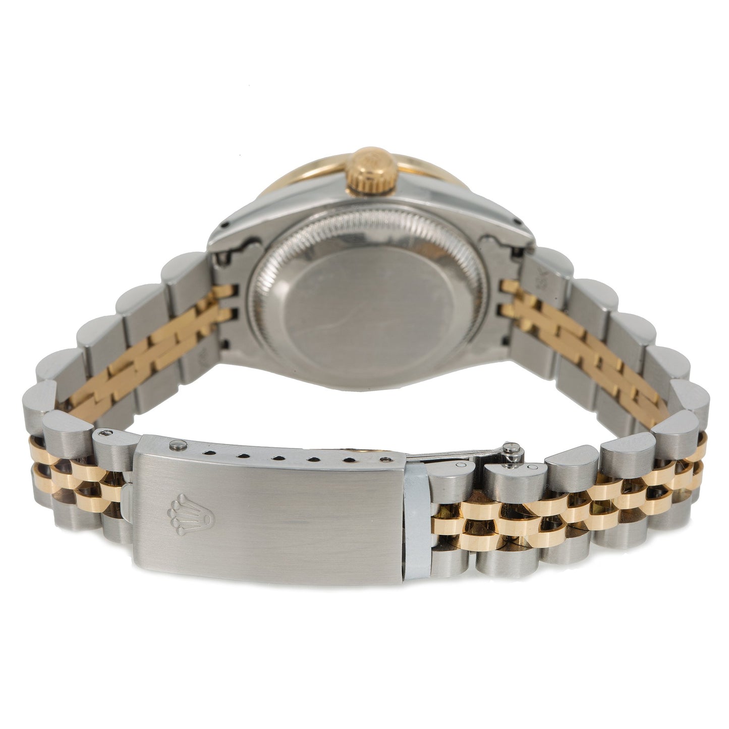Rolex Oyster Perpetual Ladies Diamond Watch, DateJust 6916 26mm, Champagne Diamond Dial With 1.8 CT Diamonds