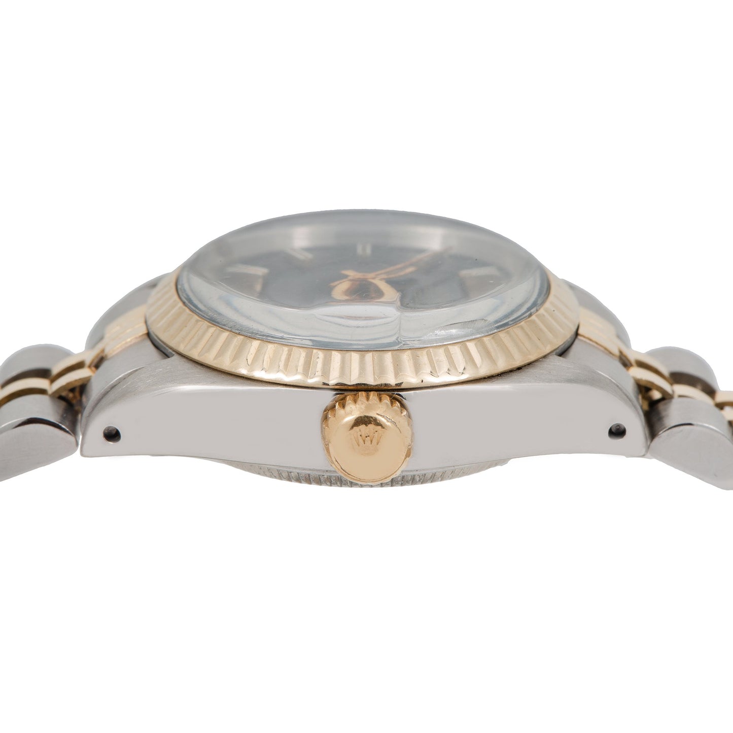 Rolex Lady-Datejust 6917 26MM Black Dial With Two Tone Jubilee Bracelet