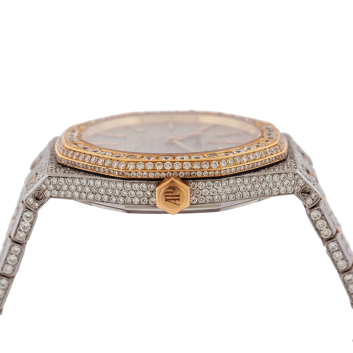 Audemars Piguet Royal Oak 15400SR Two Tone Diamond Watch